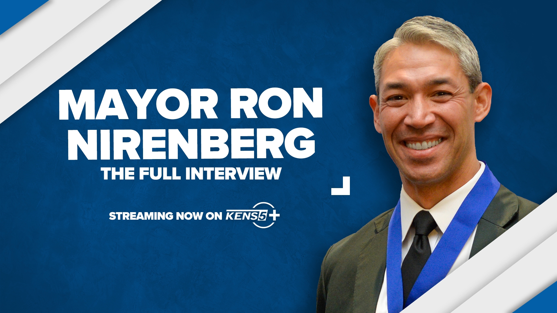 KENS 5's Rania Kaur interviewed San Antonio Mayor Ron Nirenberg on Oct. 24, 2024.