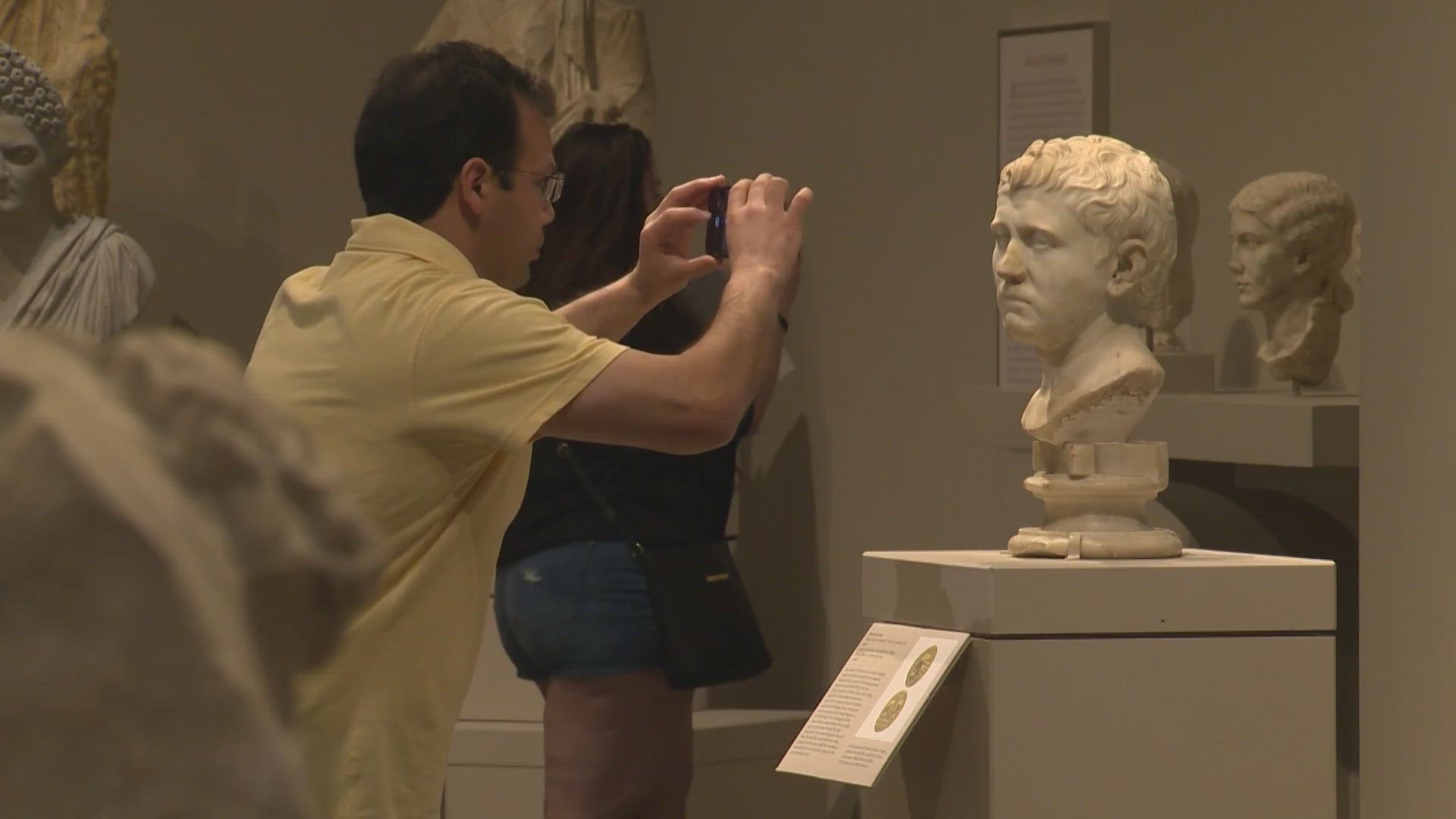 An ancient Roman bust was found at an Austin Goodwill store for $35