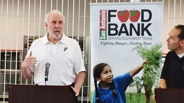 Gregg Popovich boosts morale at San Antonio Food Bank in a time of ...