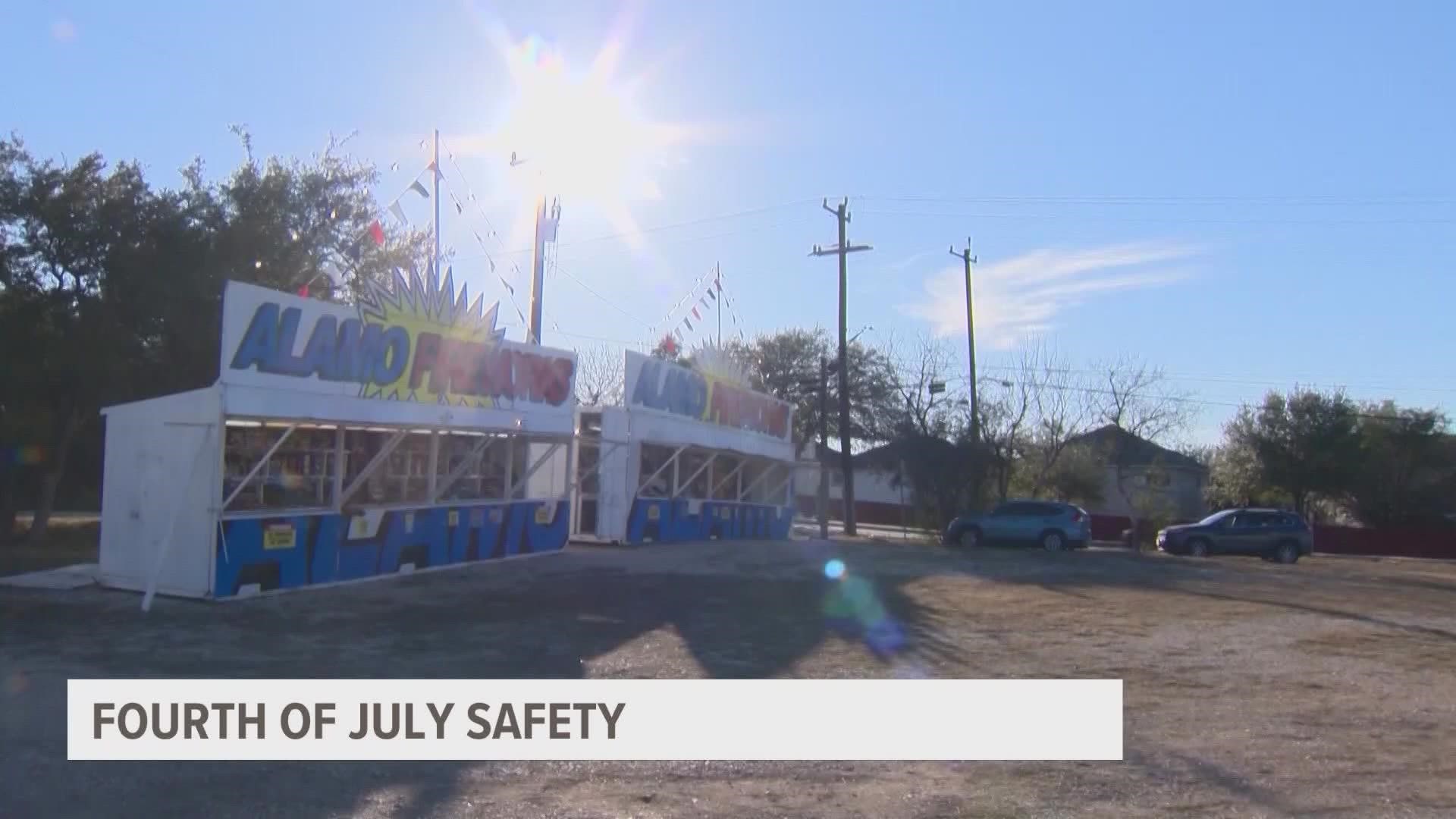 Fireworks and drunk drivers are typically a big problem on Fourth of July weekend.