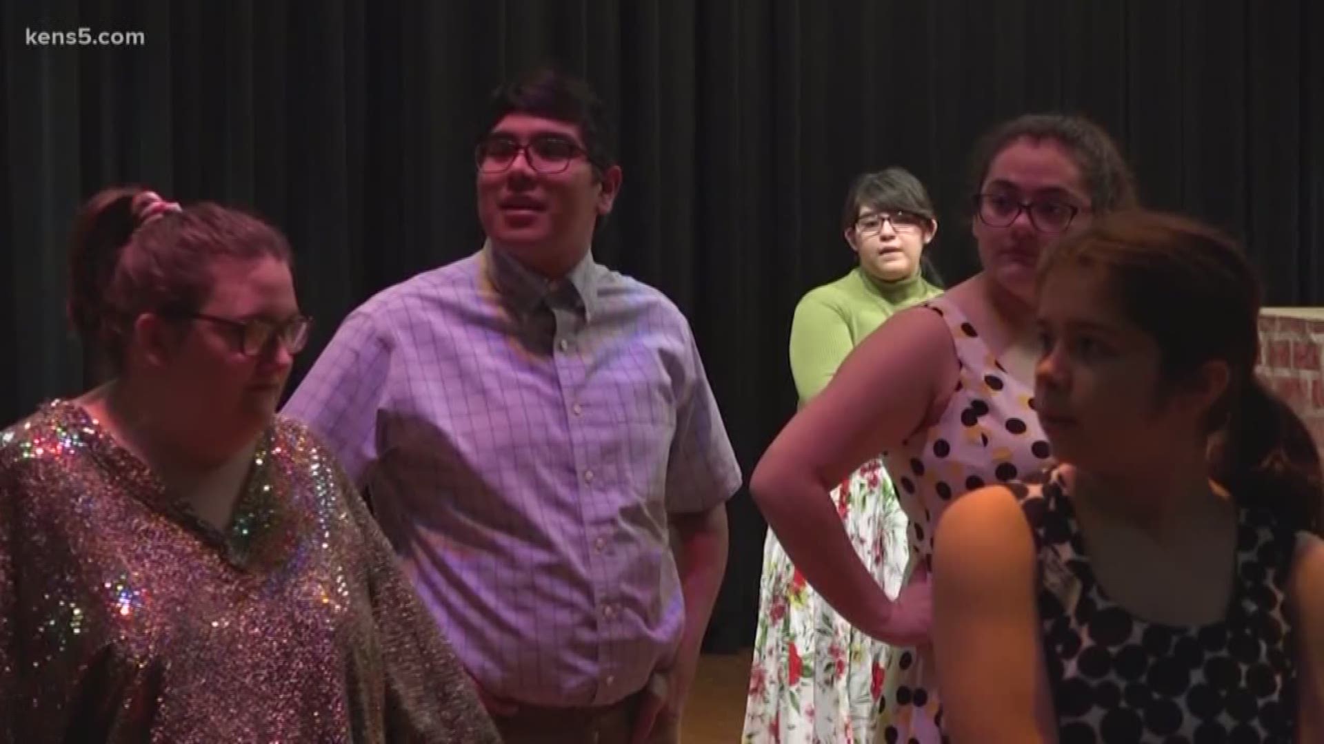 Four San Antonio I-S-D high schools are working together on a theater production of Hairspray. Leah Durain shows us how the project is demonstrating acceptance of people from a variety of backgrounds.