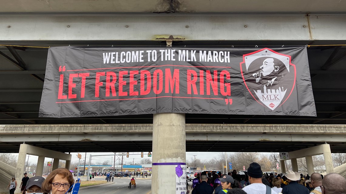 MLK March in San Antonio