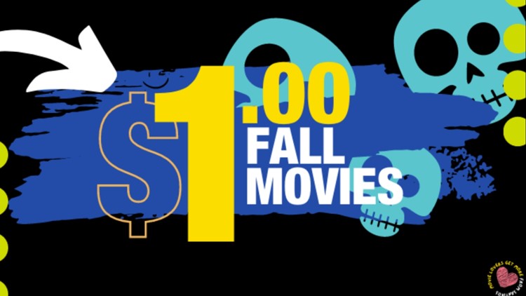 You can watch a movie at Santikos for $1 this fall season