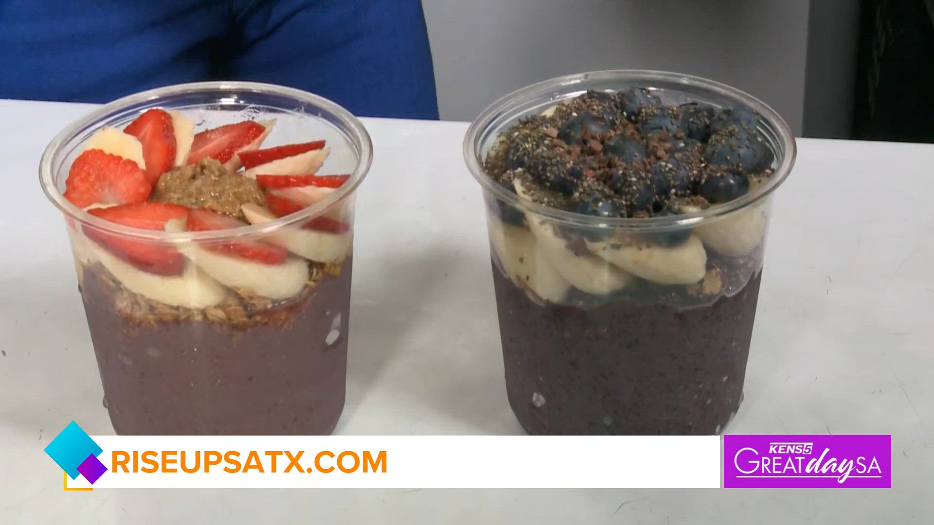 Fresh made acai bowls from Rise Up | Great Day SA | kens5.com