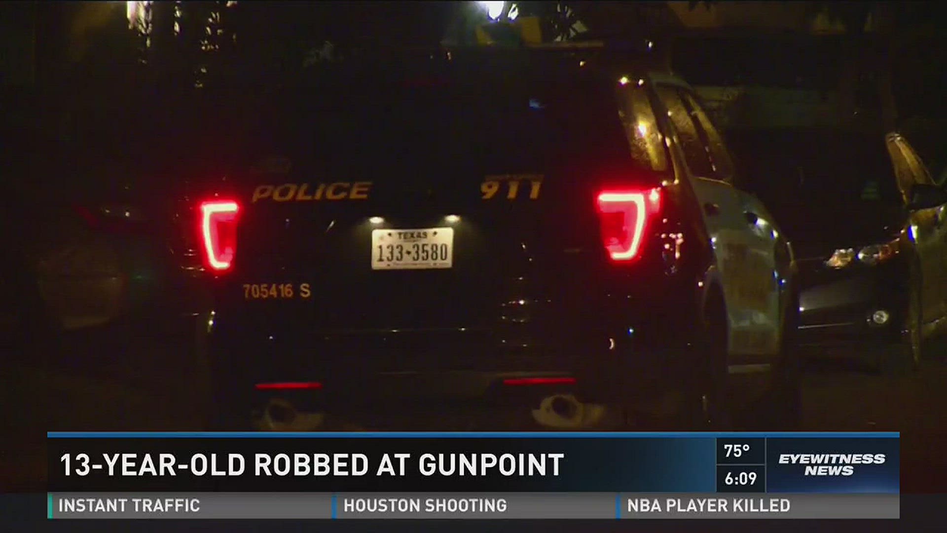 13-year-old robbed at gunpoint