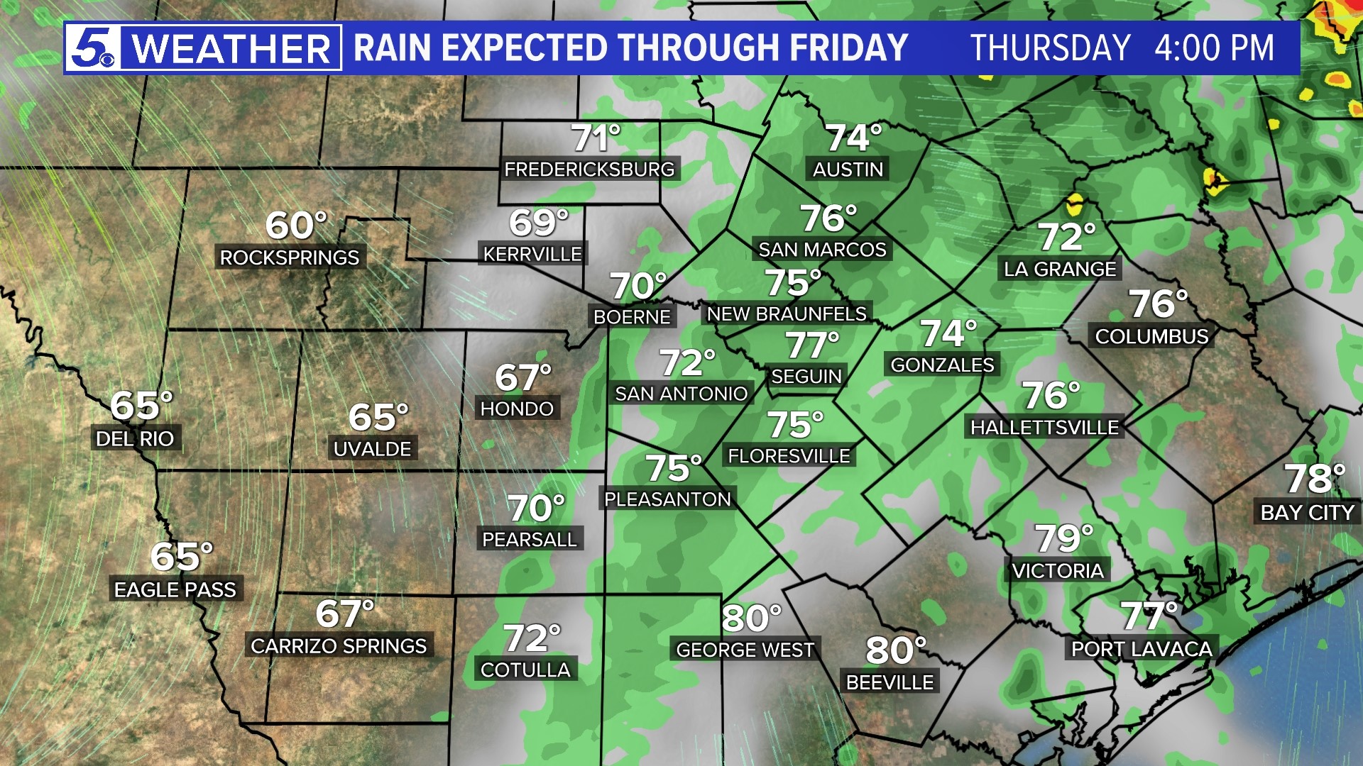 Thanksgiving week forecast: Warmer temps coming to San Antonio | kens5.com