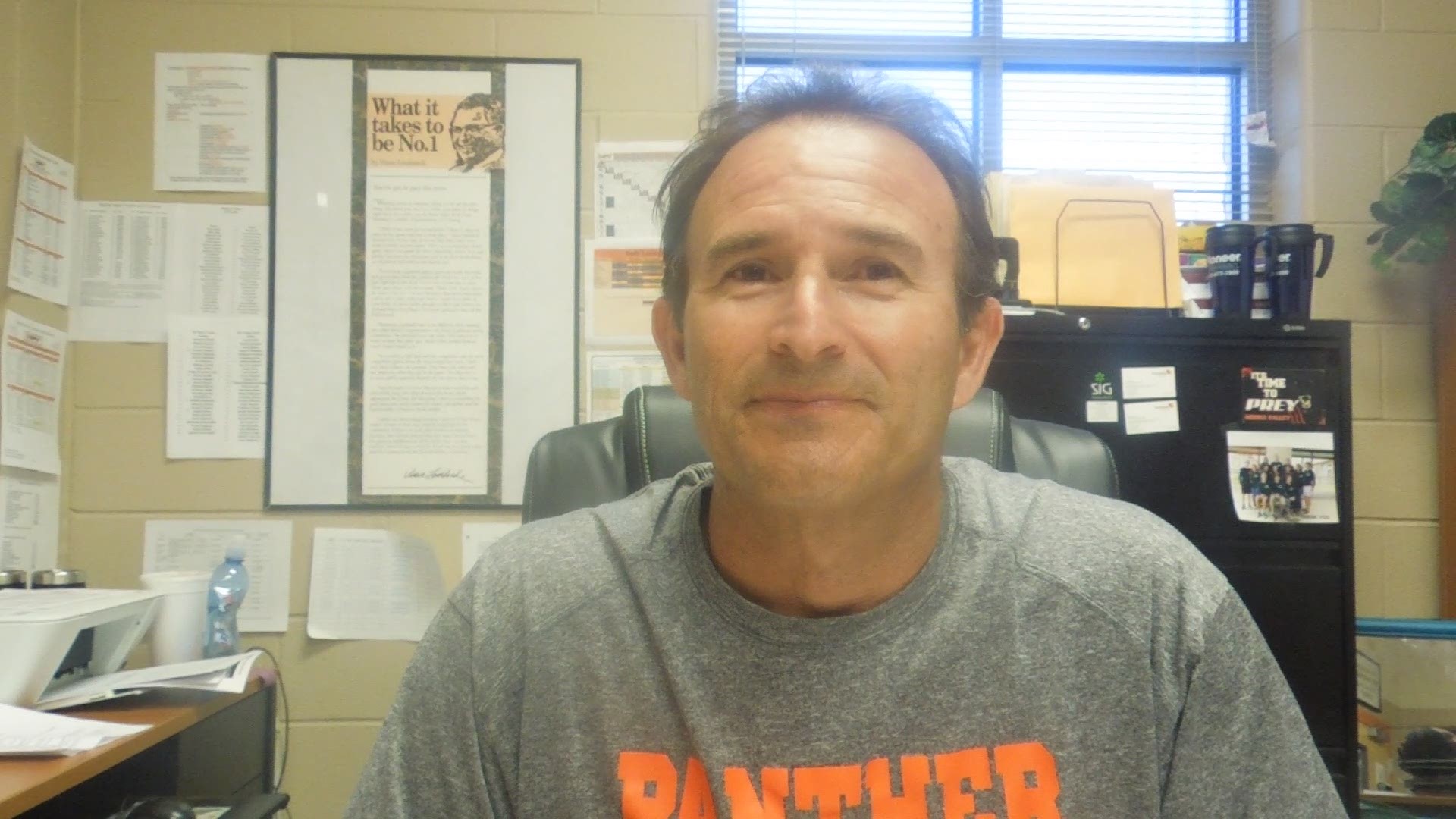 Medina Valley coach Chris Soza on the outlook for the Panthers this season