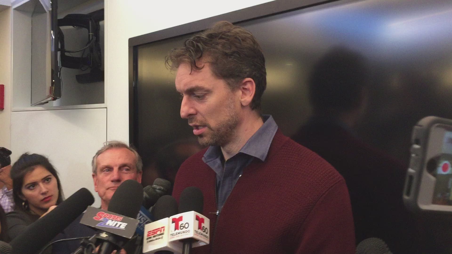 Pau Gasol on the Spurs' season-opening win over the Timberwolves