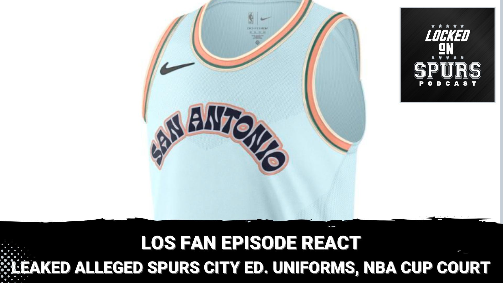 If the leak is true, then Spurs fans are not thrilled about the City Ed. jerseys.