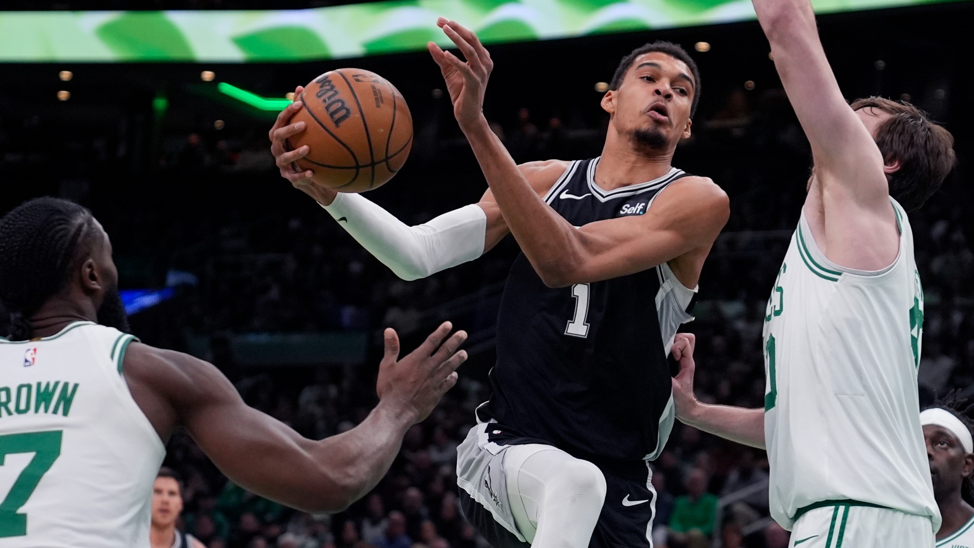 Spurs' Wembanyama's jersey ranks among the top-selling NBA jersey ...