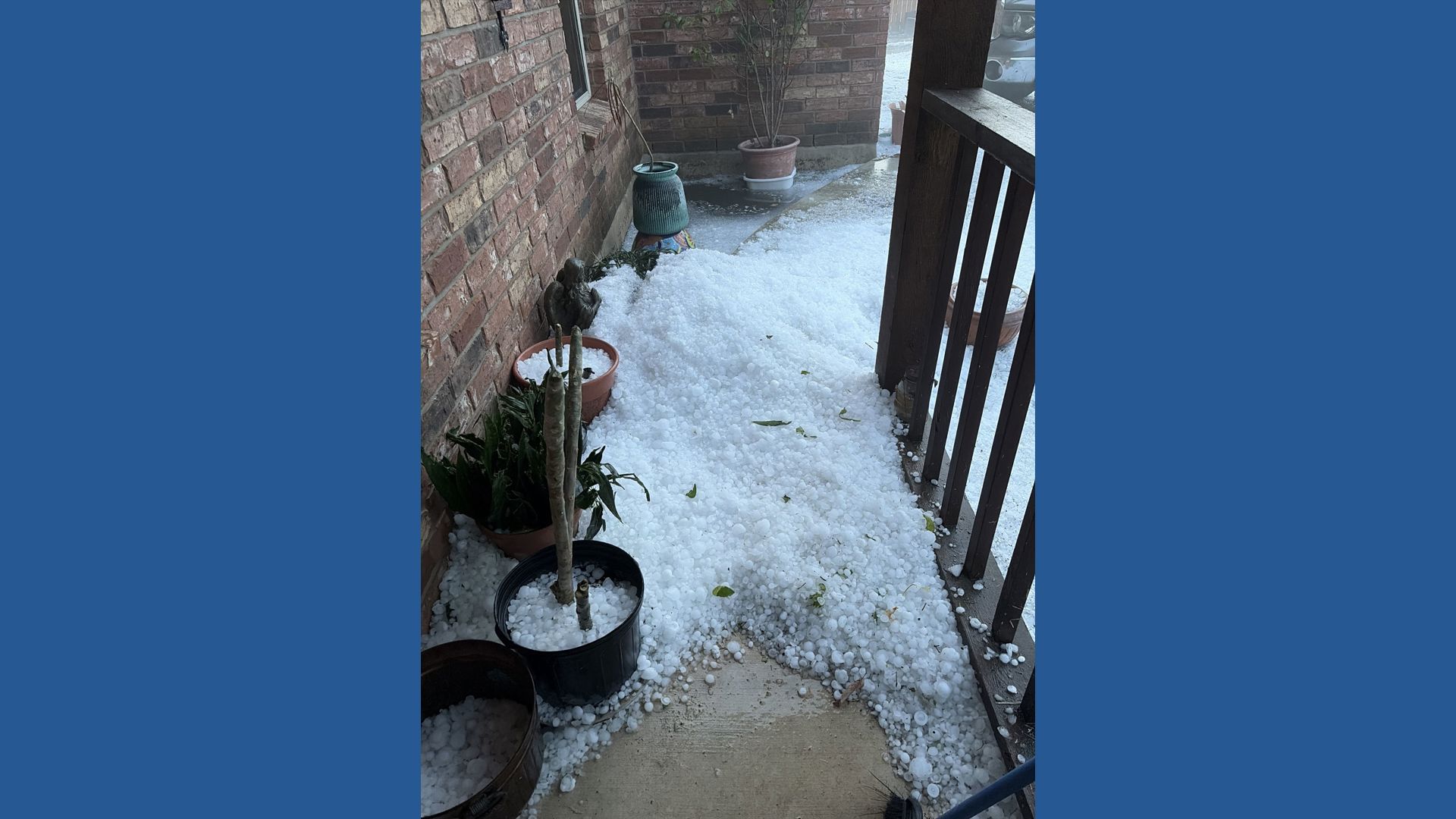 PHOTOS: Parts of the Texas Hill Country get rocked by hail | kens5.com