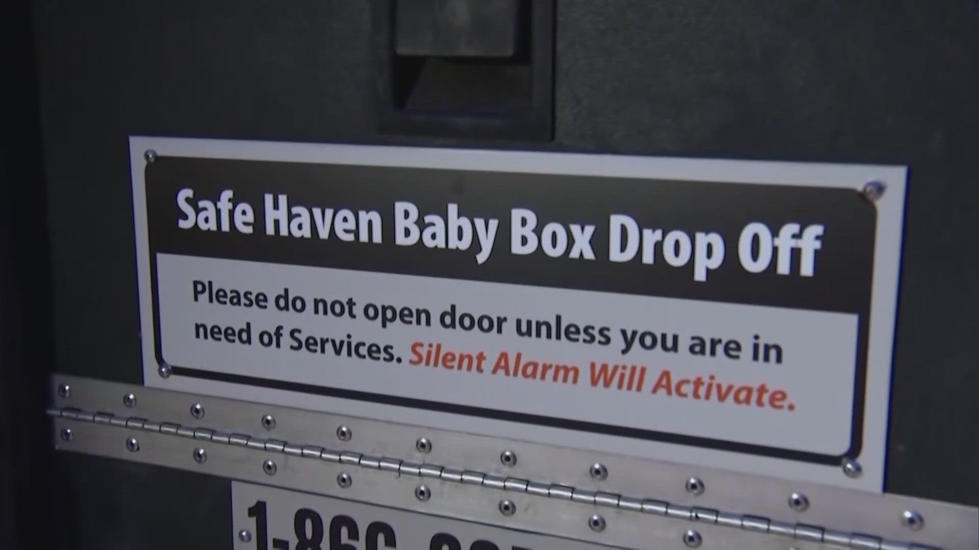 It's been almost a year since the Baby Moses law was updated to allow the use of climate-controlled devices where parents can anonymously surrender their infants.