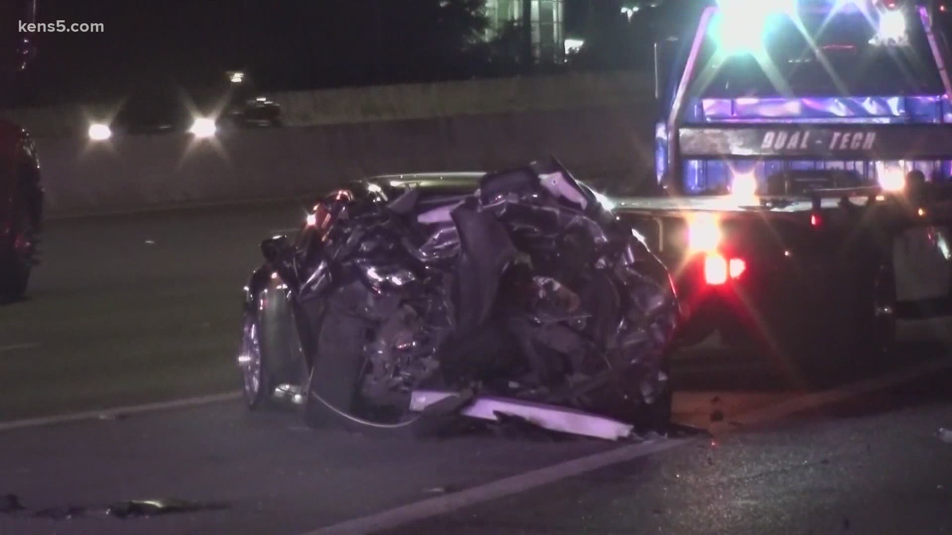 A seven-car pileup shuts down parts of Highway 281 overnight. San Antonio Police believe a drunk driver was responsible for the chain reaction of crashes.