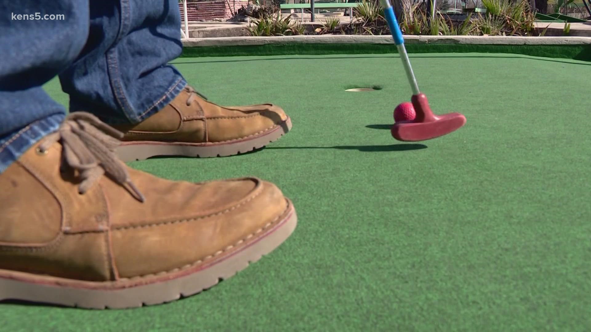It's believed to be the oldest mini golf course in the country, but some San Antonians don't even know it exists.