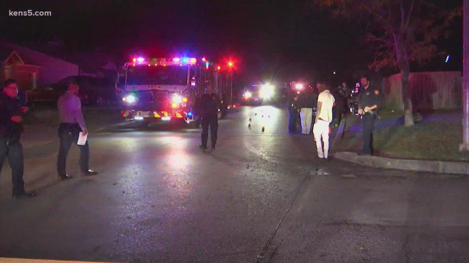 Three people including a teenager were injured in the shooting, San Antonio police say.