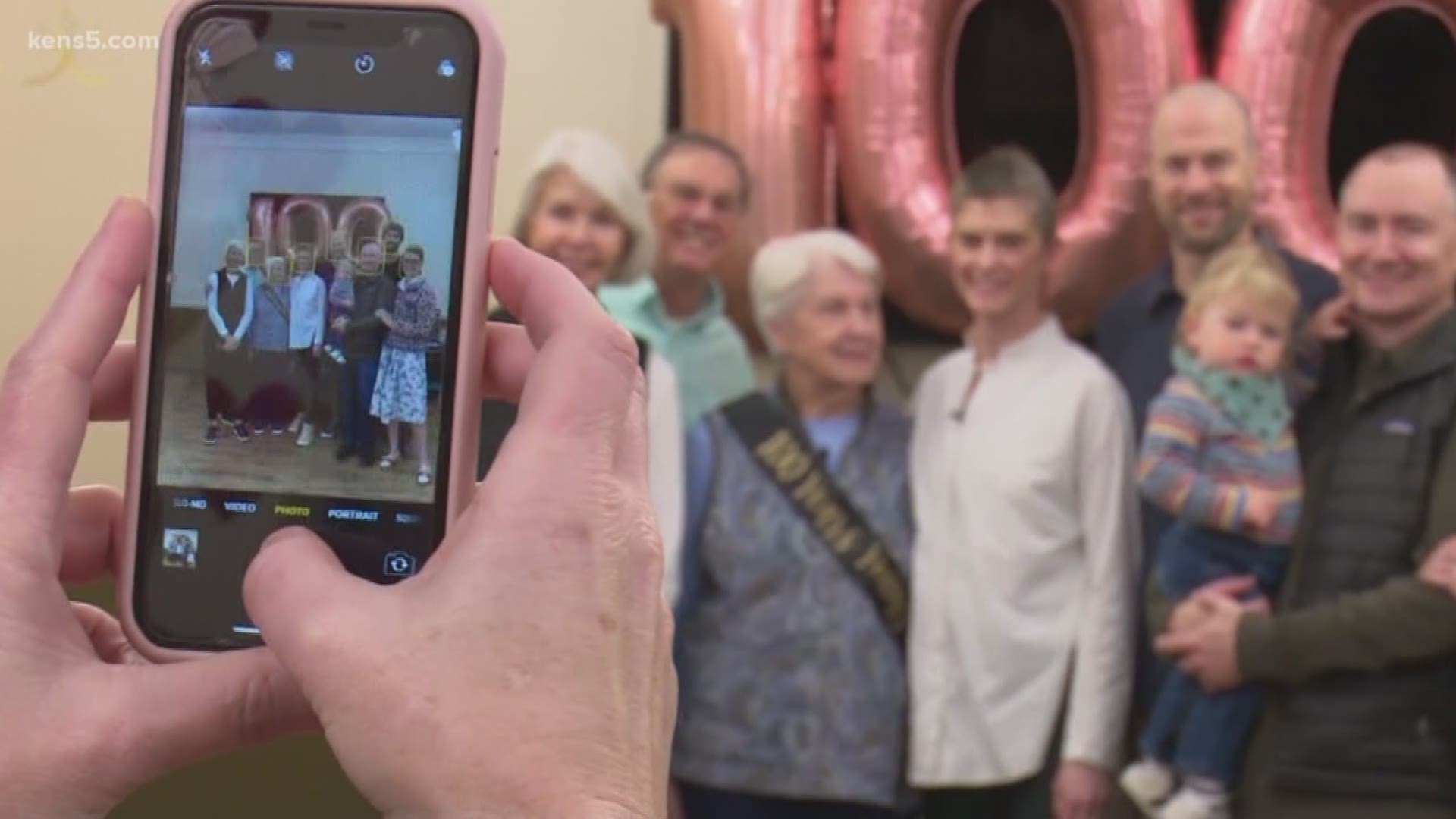 Jo Jaster certainly knows how to light up a room. This spunky San Antonio woman is celebrating her 100th year on earth.