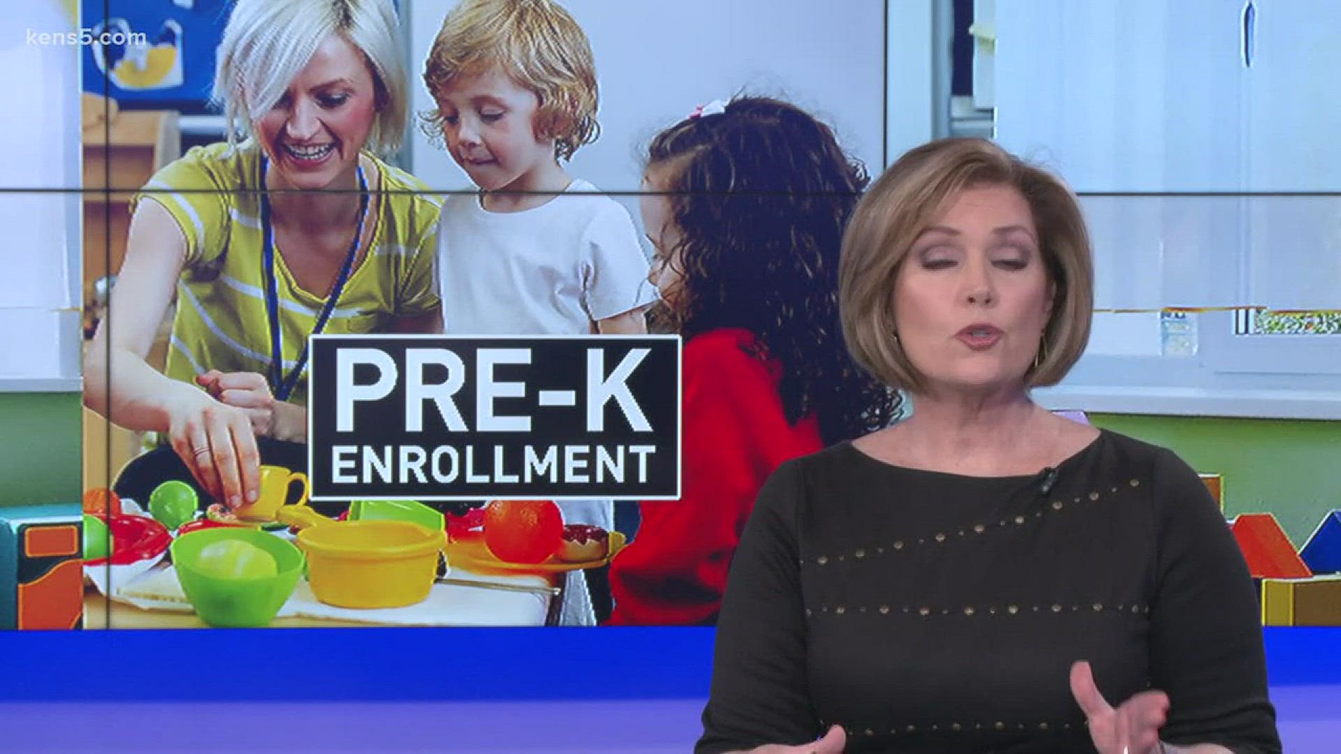 Parents can go to any one of four centers to sign their children up for Pre-K 4 SA. Kids can qualify for free education or tuition can be paid on a sliding scale based on income.