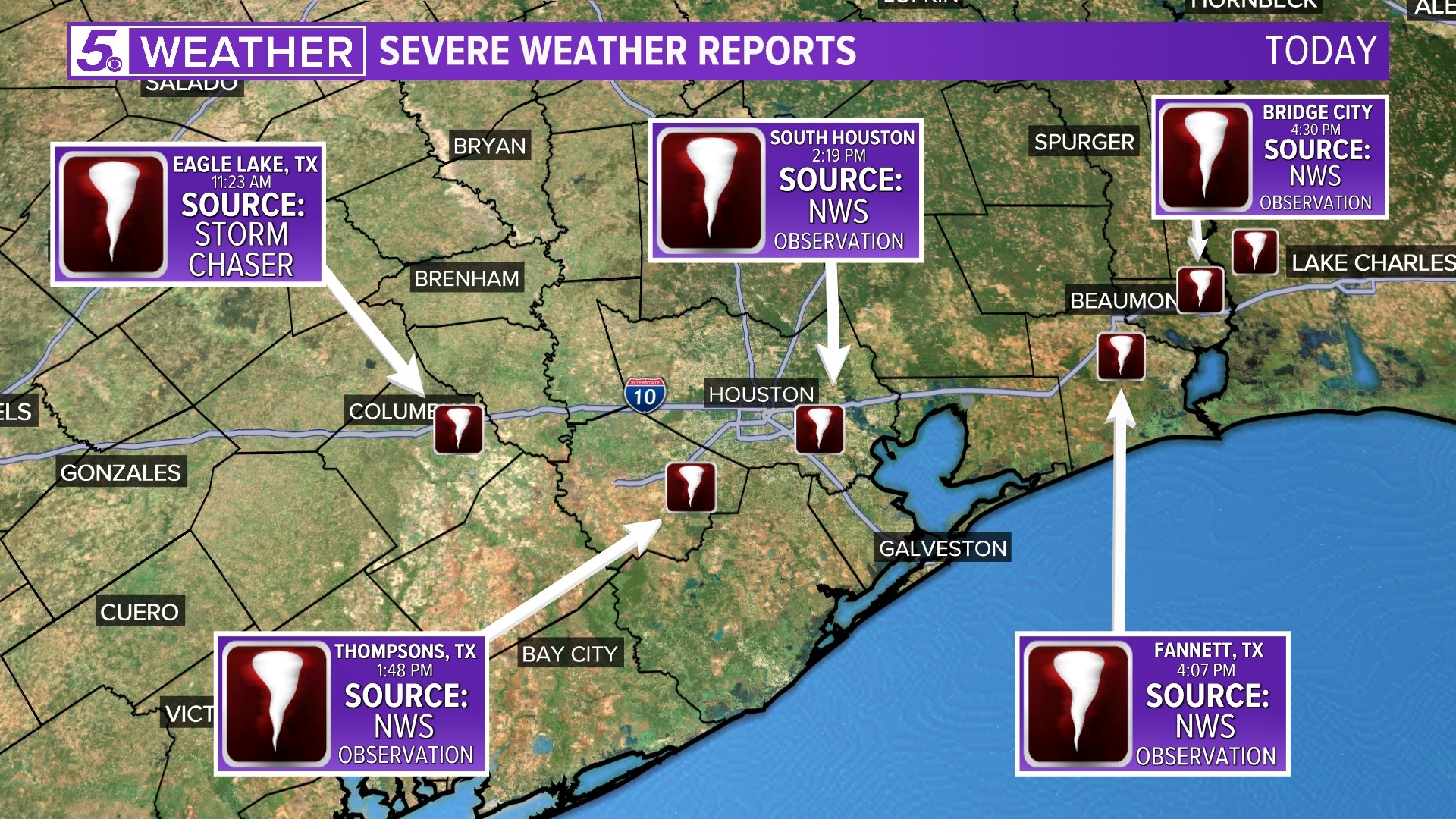 Rainfall totals for San Antonio and South Texas