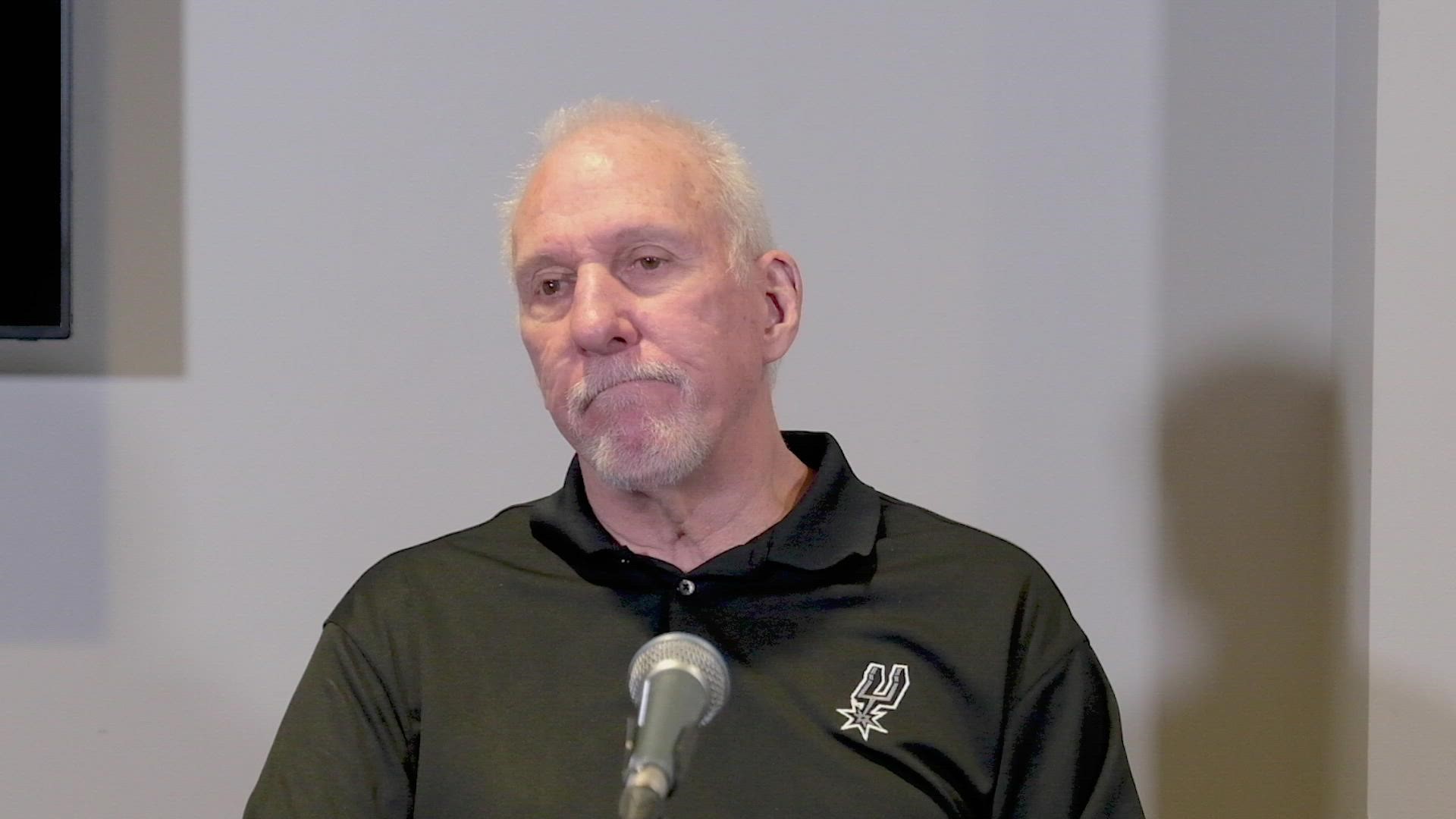 "For whatever reason we weren't prepared enough mentally," Popovich lamented after the loss.