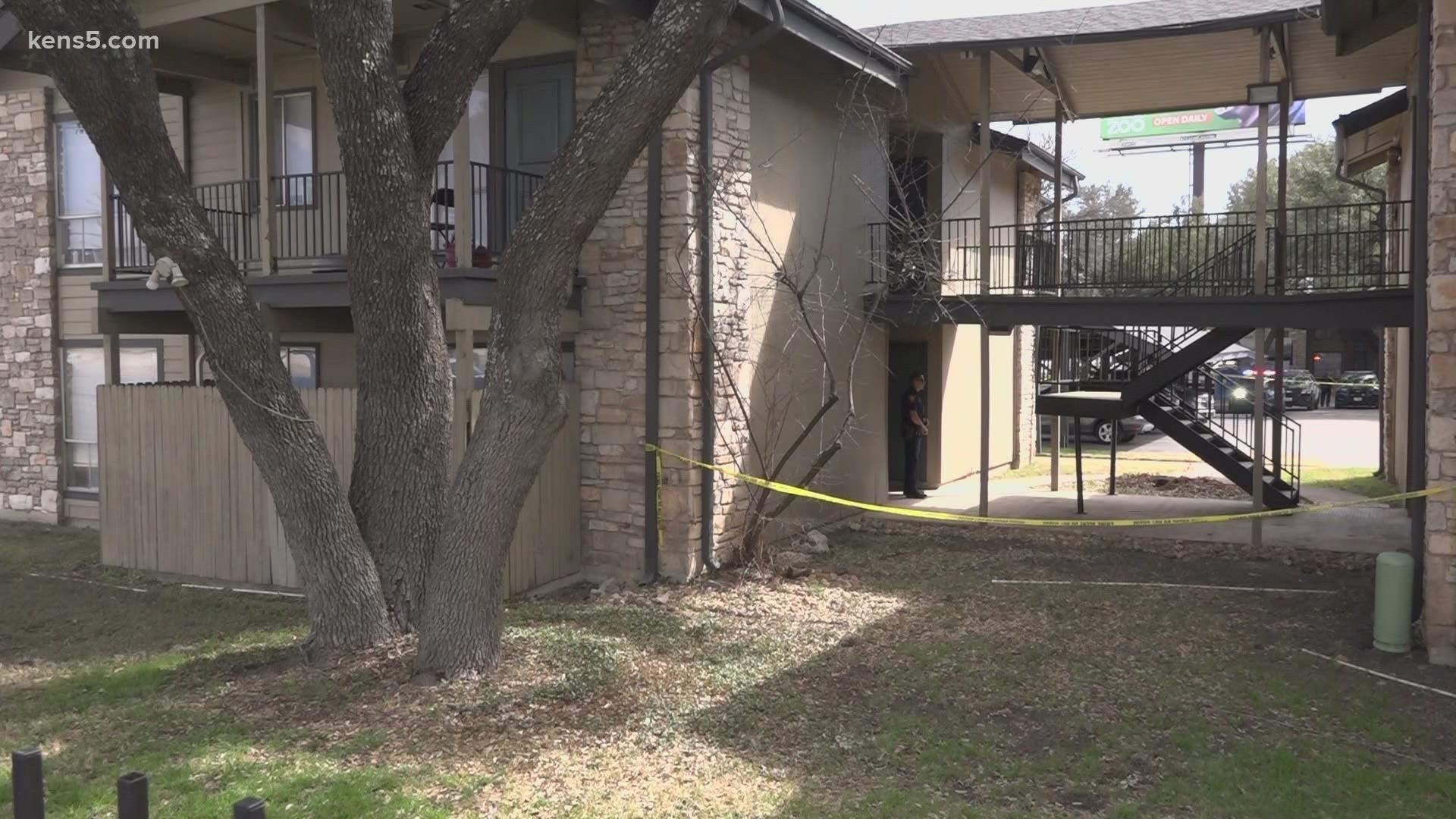 A man and a woman were found shot to death at an apartment complex off Parkdale Street, SAPD Chief William McManus said. Michael Burger, 20, was arrested.
