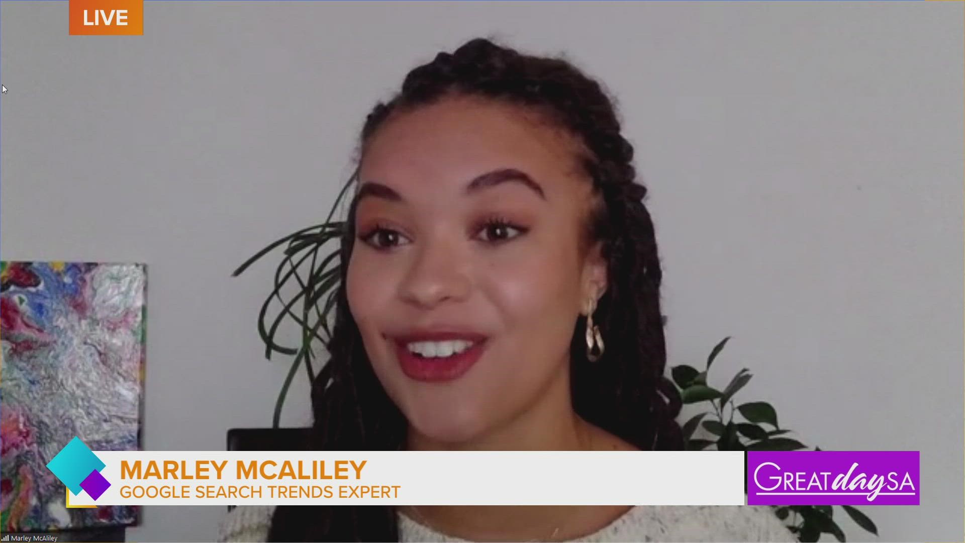 Google Search Trend Expert, Marley McAliley, breaks down what's trending in Texas and the U.S.