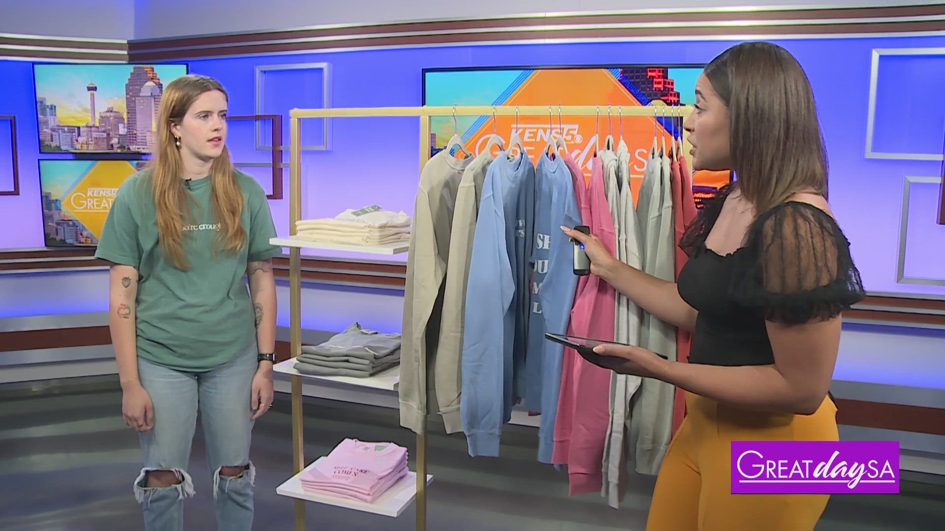 Emily Howell with Emily Grace Designs, Co. shares her inspiration to create comfortable and cute clothing designs.