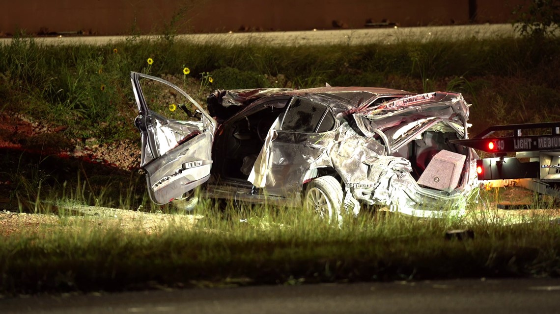 Driver In Critical Condition After Rollover Crash Police Say