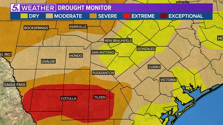 What San Antonio needs to know about the current drought stage in South Texas