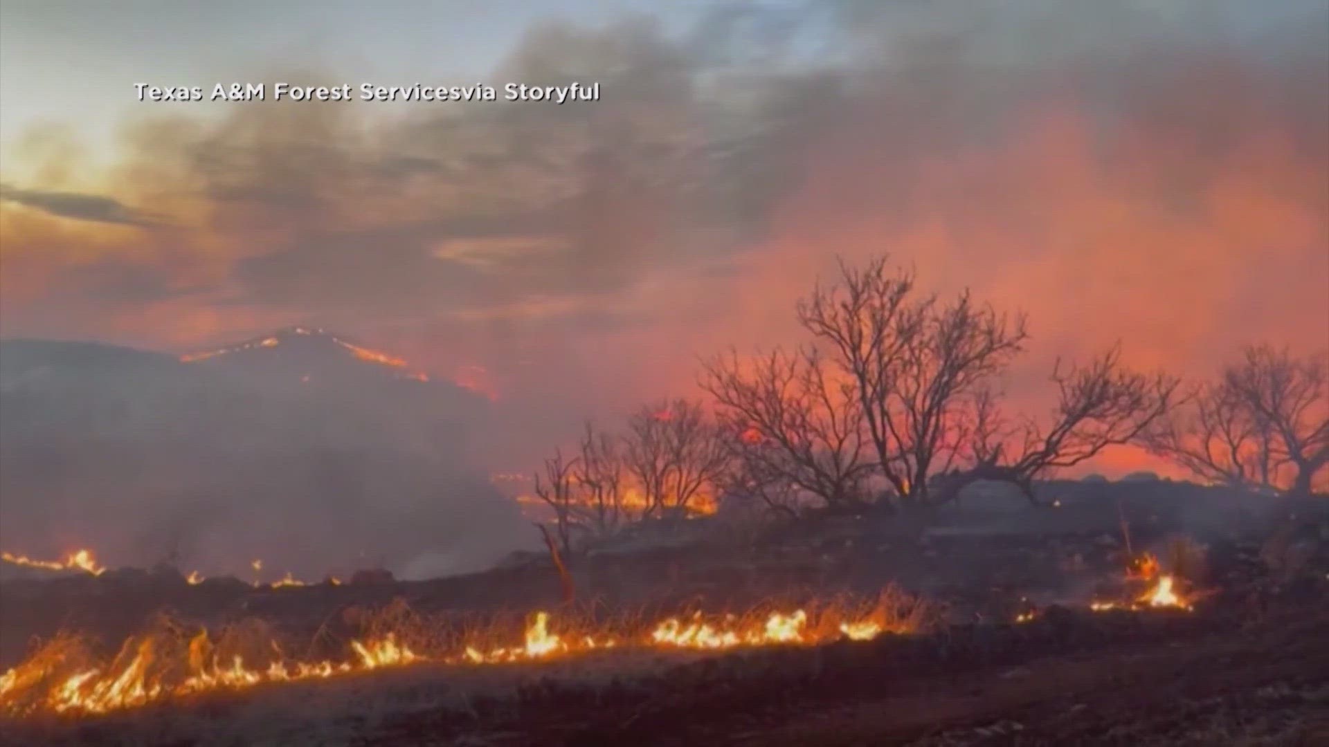 Insight from crew members on the grounds of the largest fire in Texas' history