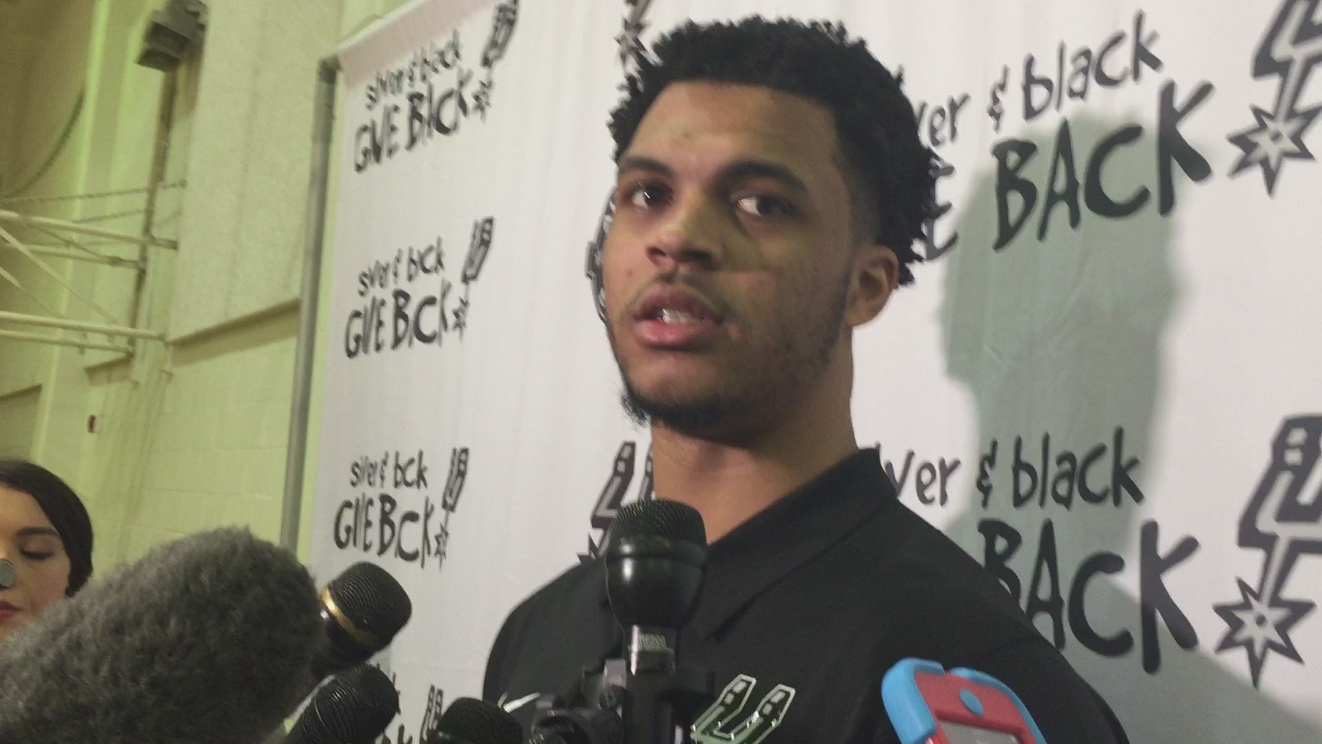 Draft pick Quinndary Weatherspoon talks about the Spurs' record of developing young players