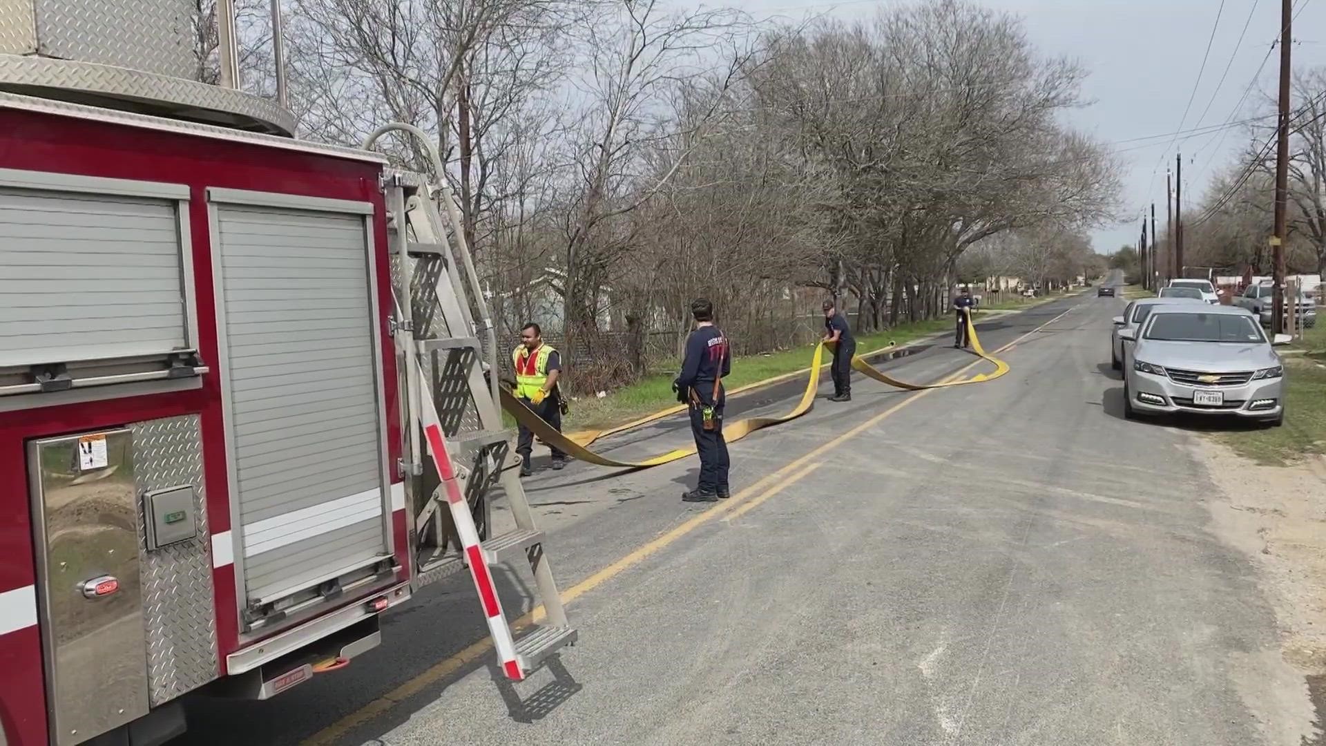 The Bexar County Fire Marshal said rescue efforts had to be delayed because of the severity of the fire. An investigation is underway.