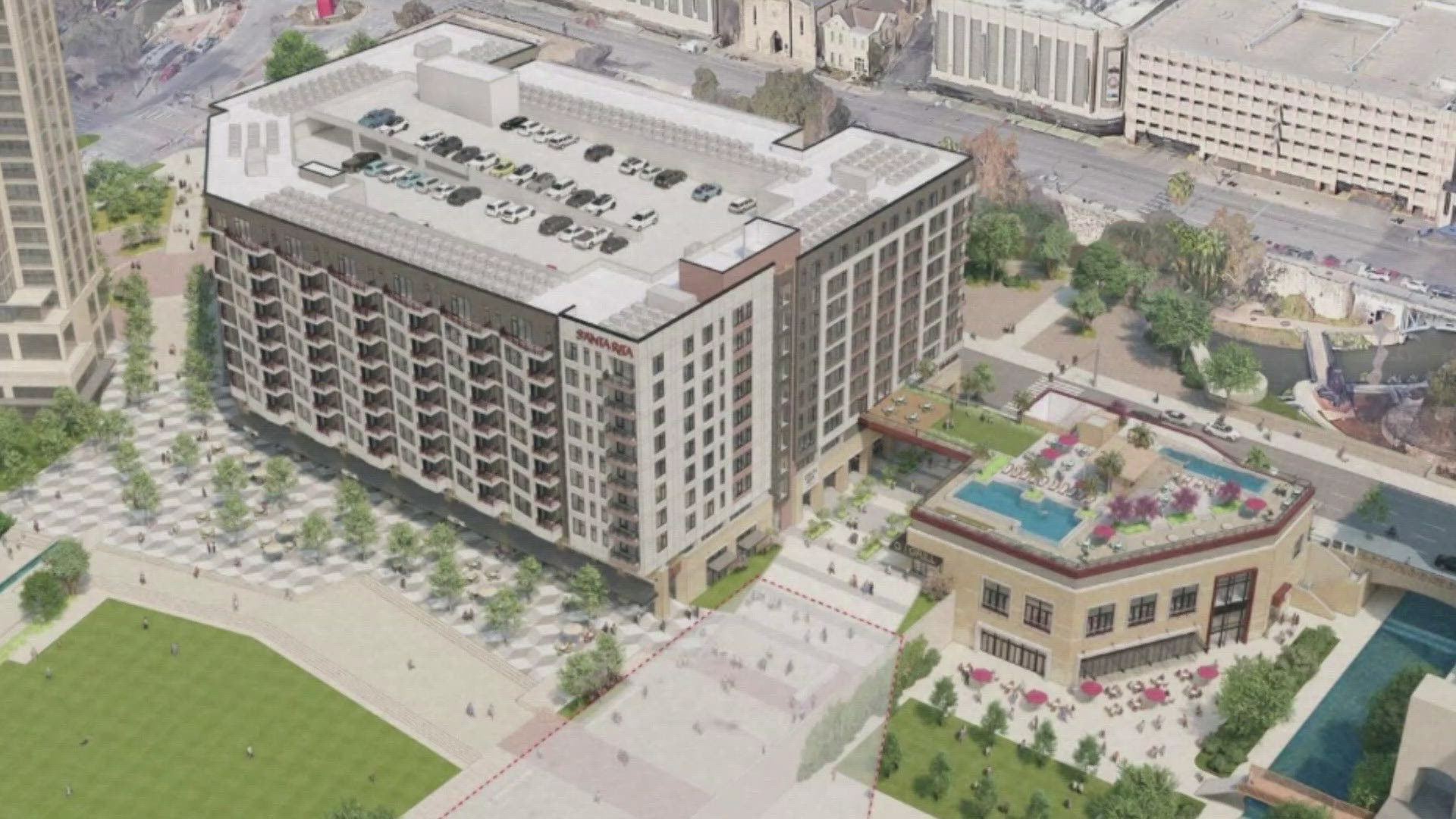 According to Hemisfair, the Santa Rita will help revitalize the downtown area by increasing the population.