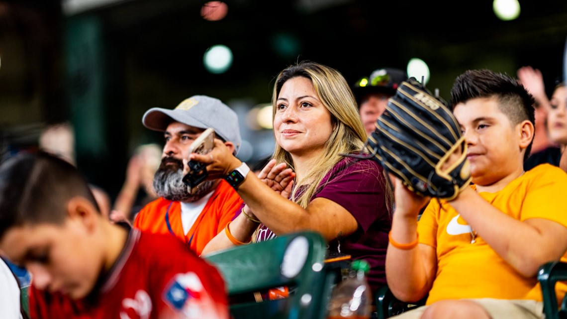 Astros host Uvalde victims at Minute Maid Park