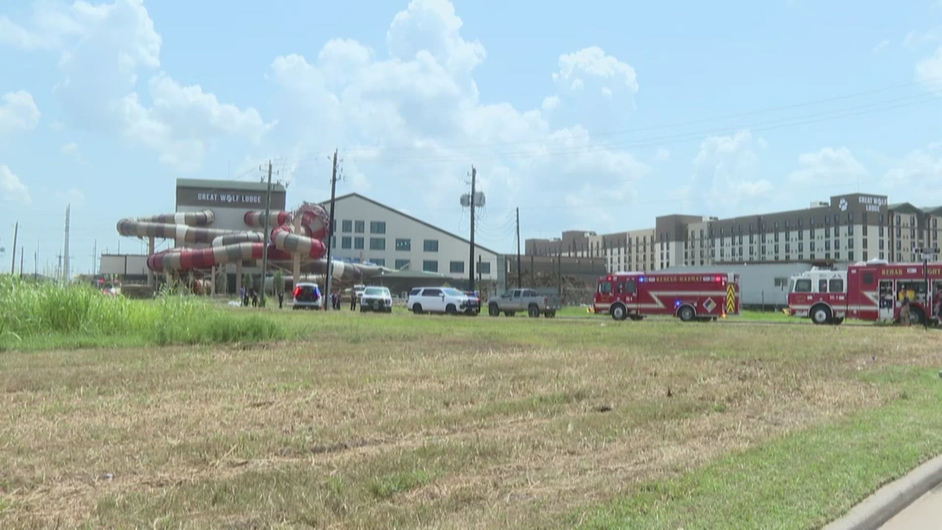 the new indoor water park and hotel was holding a grand opening for their resort in Webster.