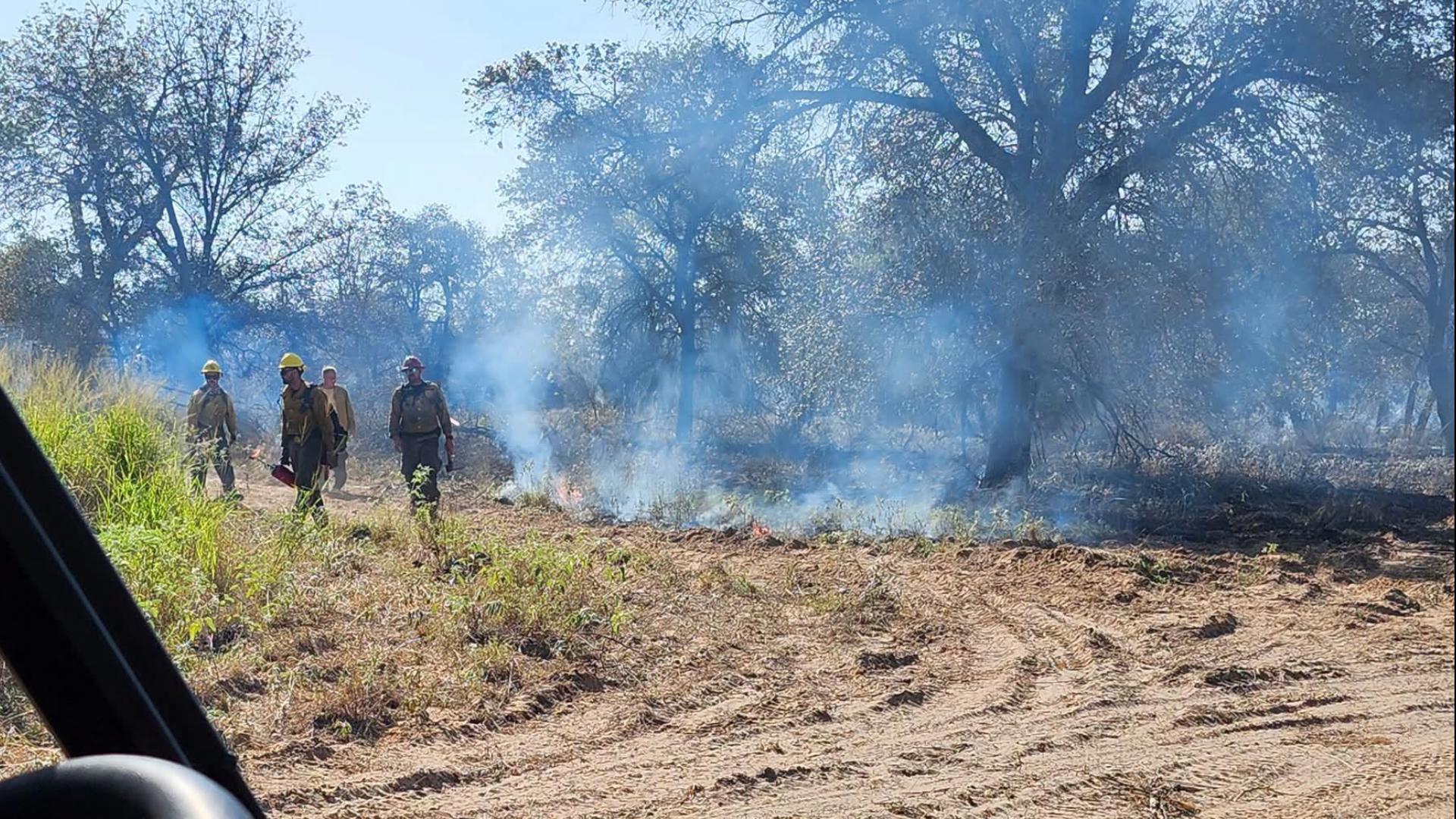 Burnout operation underway in Atascosa County as firefighters battle ...