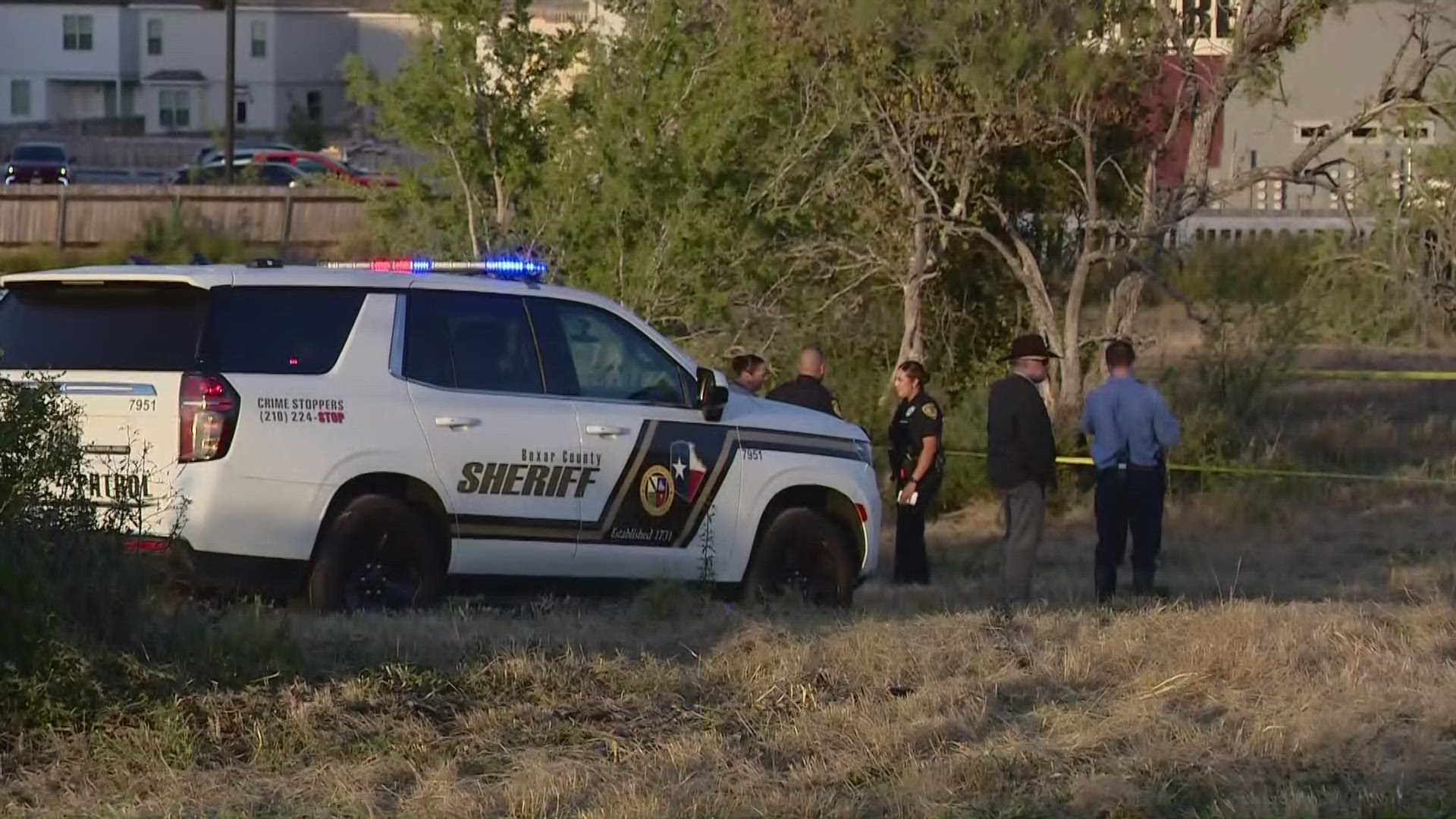 The skull and skeletal remains were found in a natural ditch, according to authorities. They say the body could've been out there for years.