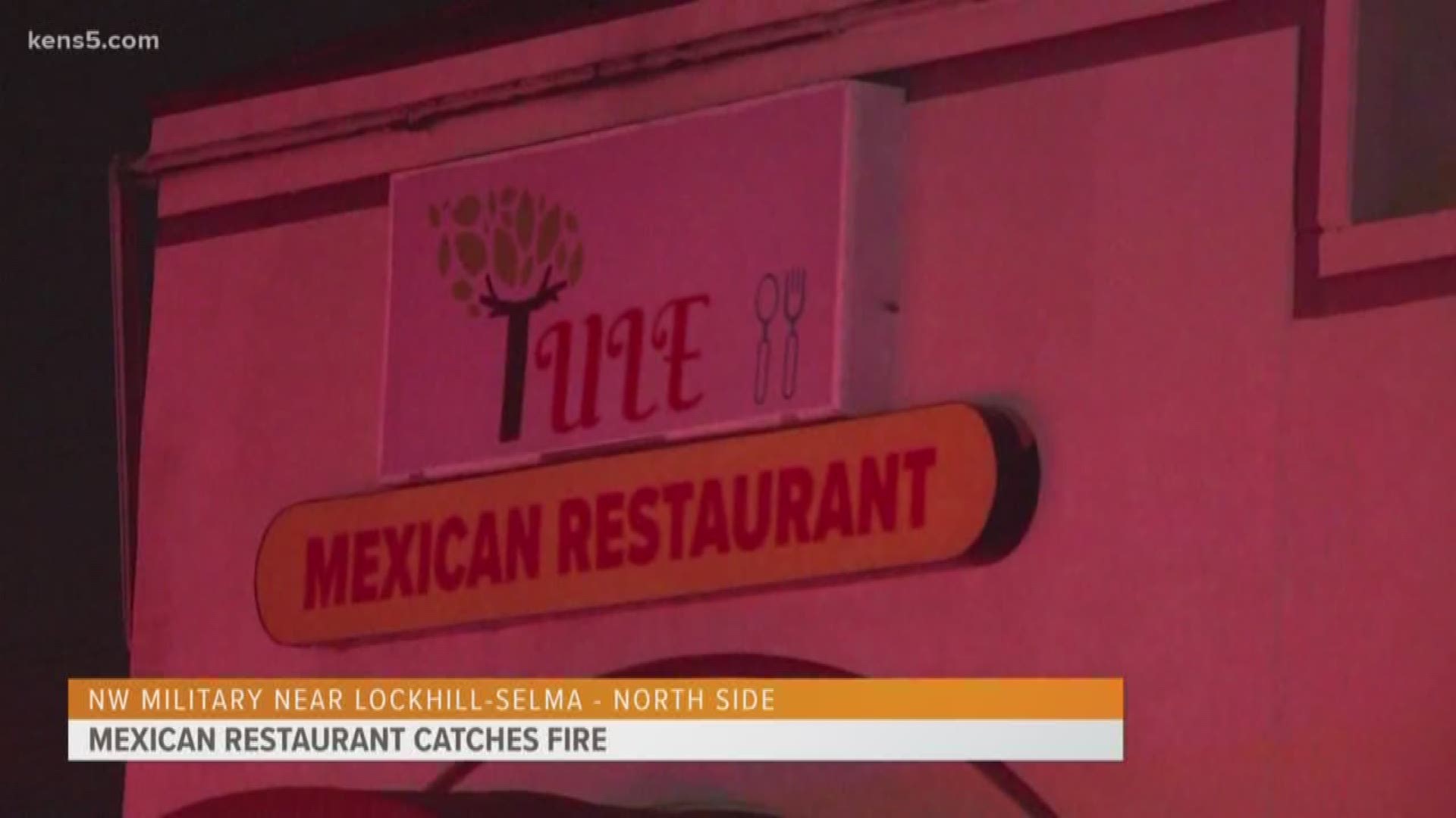 Tule Mexican Restaurant sustained about $90,000 in damages to the inside of the building.