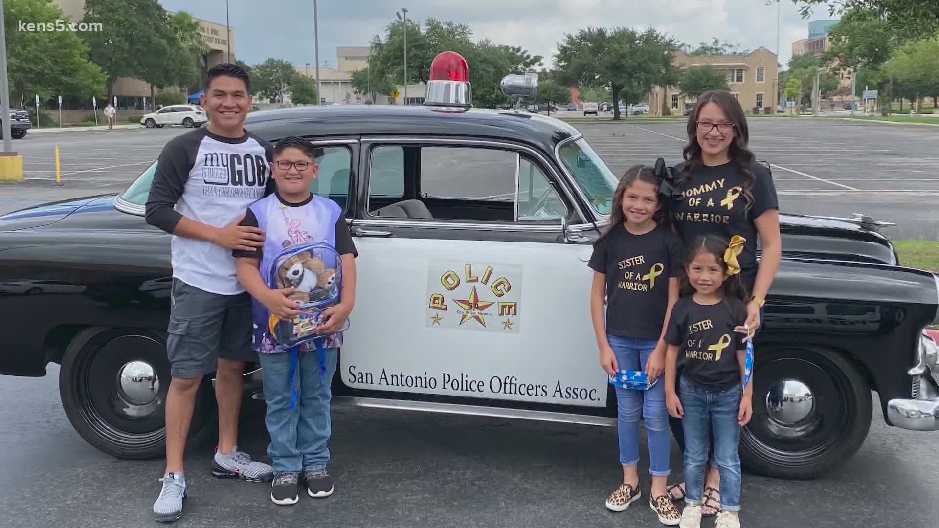 Giovanny Gallegos rang the bell at the Children's Hospital of San Antonio on Tuesday, proving that cancer never stood a chance in this fight.