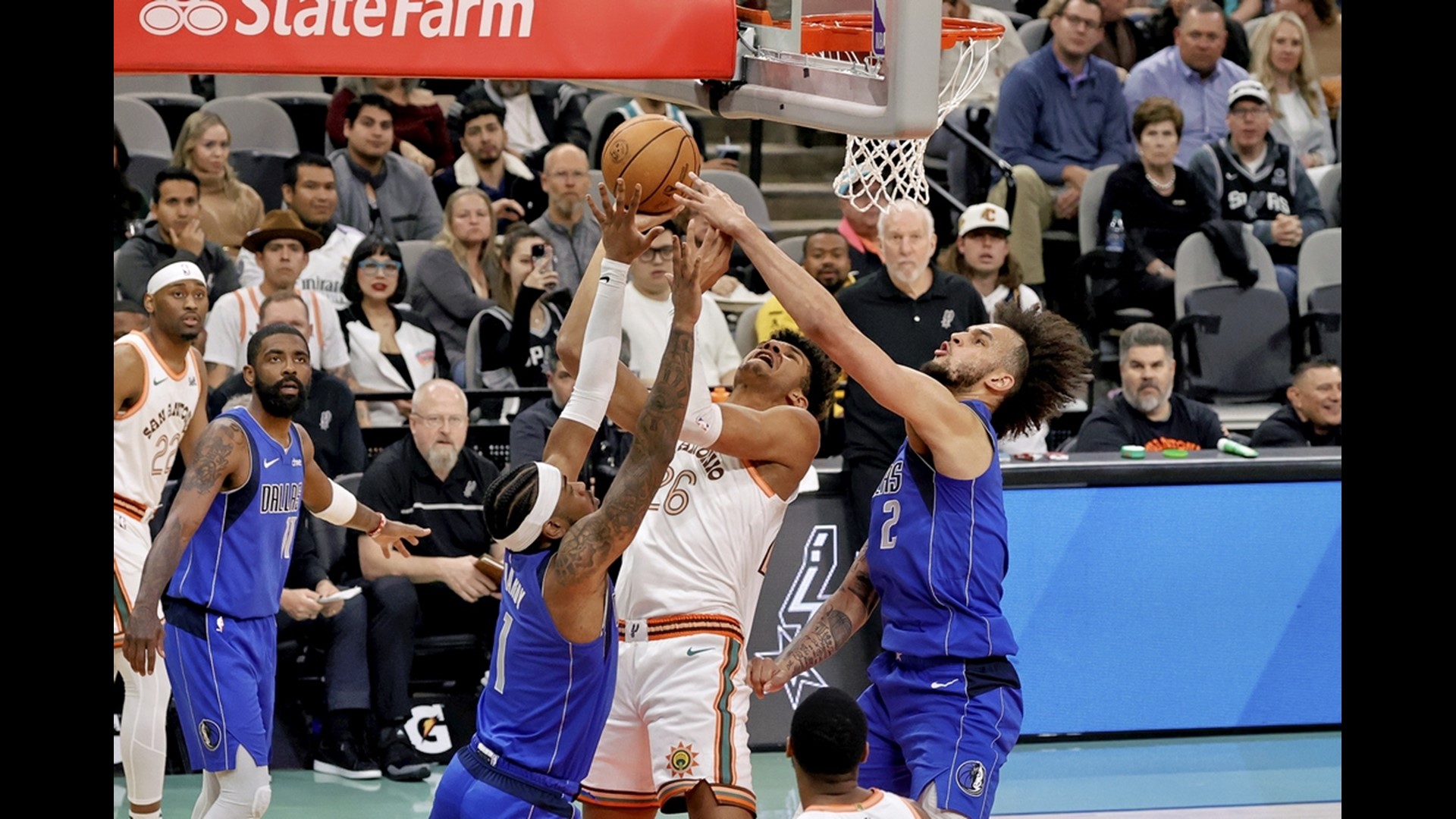 San Antonio Spurs lose to Dallas Mavericks 113-107 | kens5.com