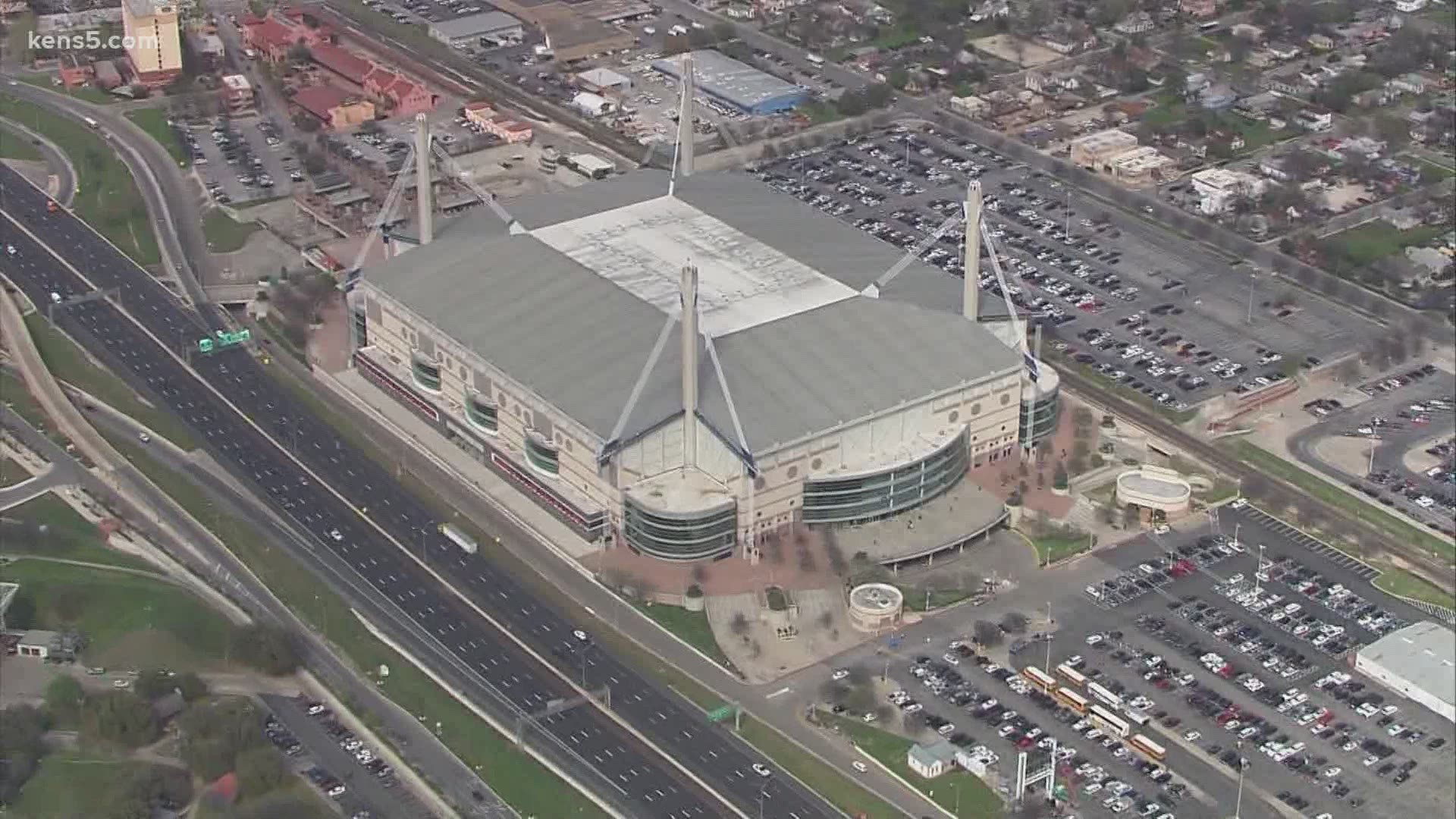 The NCAA has started talks with city officials to bring all 64 teams to San Antonio.