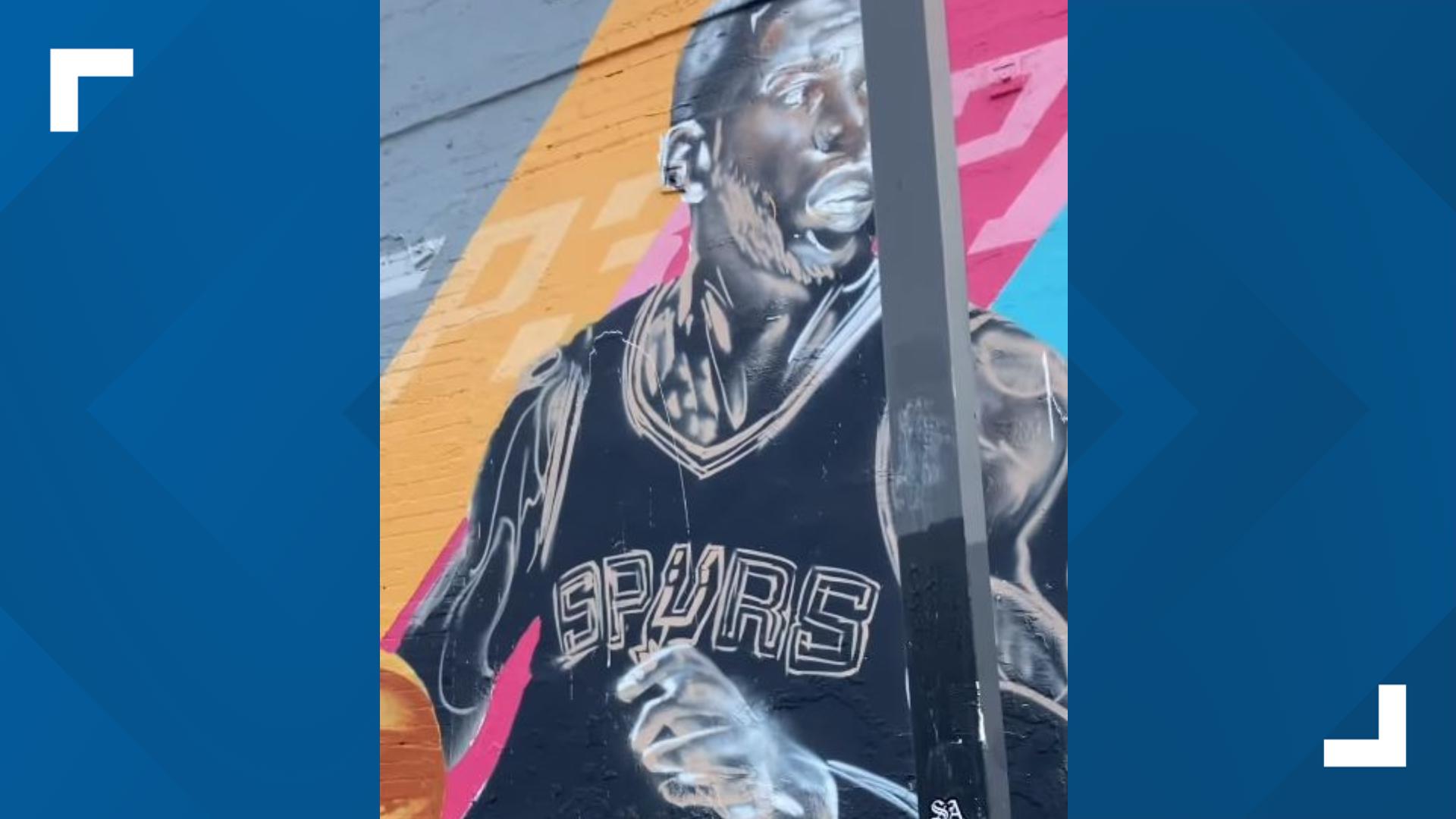 New Wembanyama mural pops up in San Antonio; where to find it | kens5.com
