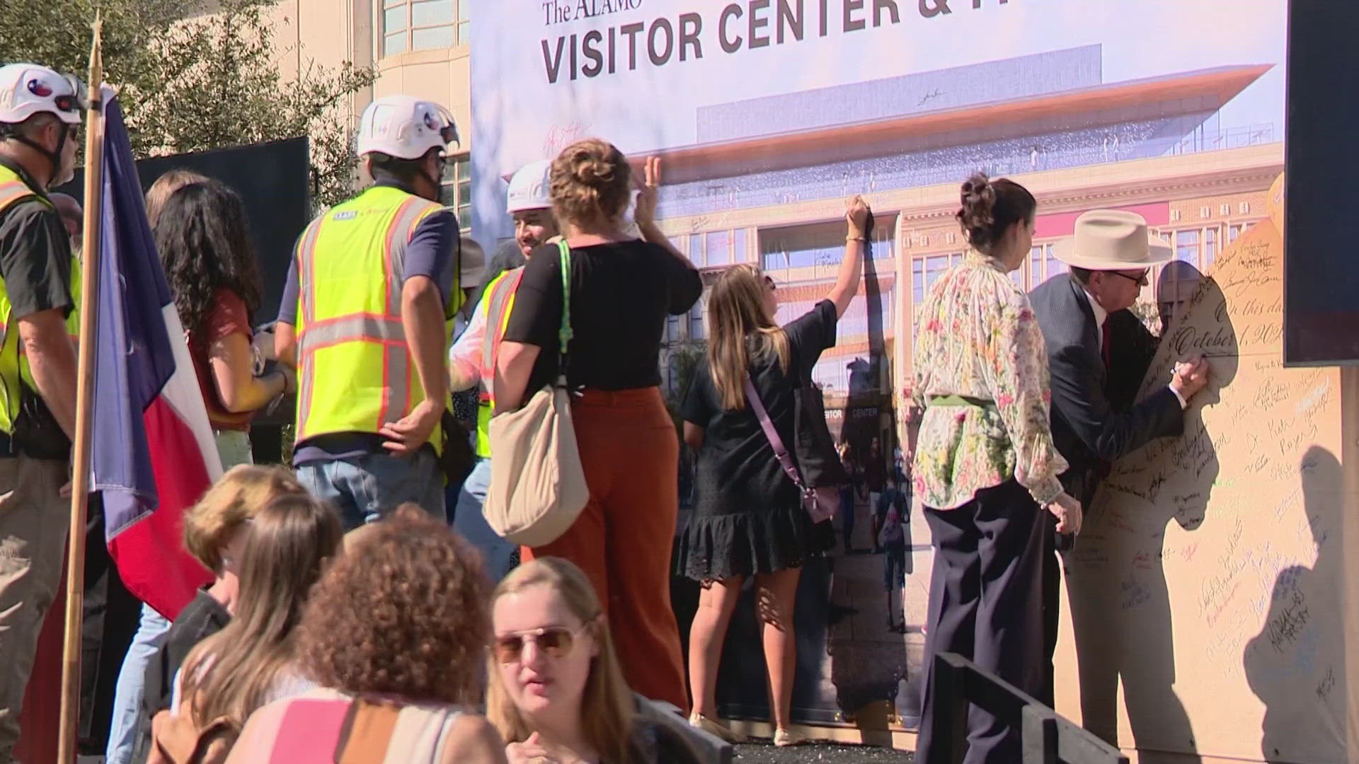 The 100,000-square-foot museum will be a cornerstone of the ongoing Alamo grounds makeover.