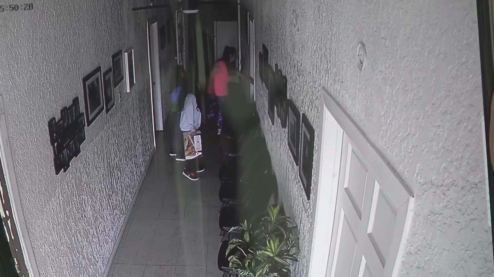 A mother and four little girls were captured on video stealing things from a southside church.