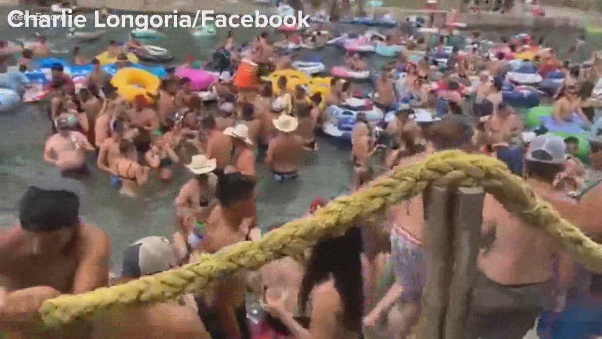 Video shows a crowded Comal River, and SAPD was called to gatherings at several bars and homes. Experts say as social contacts increase, the disease will spread.