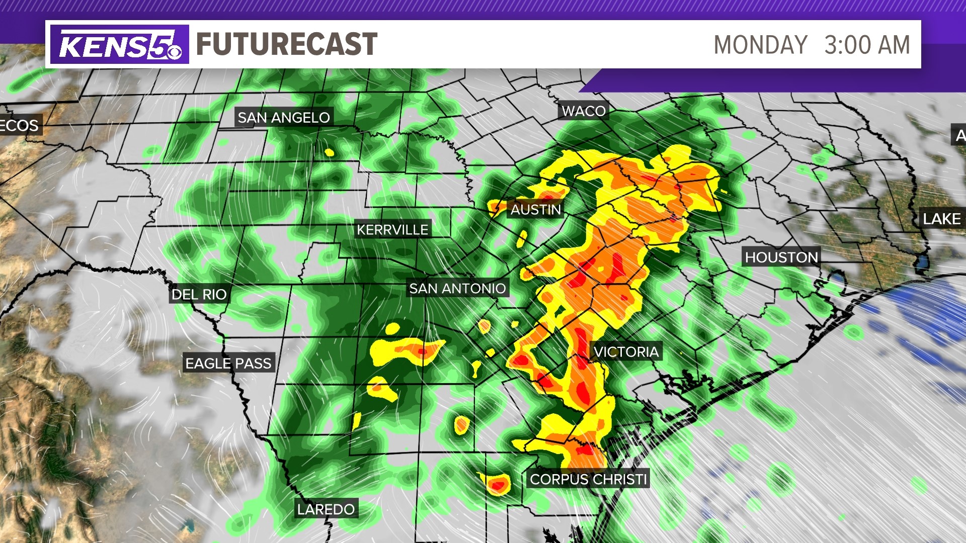 San Antonio Storms: Flash Flood Warning issued in Bexar County | kens5.com