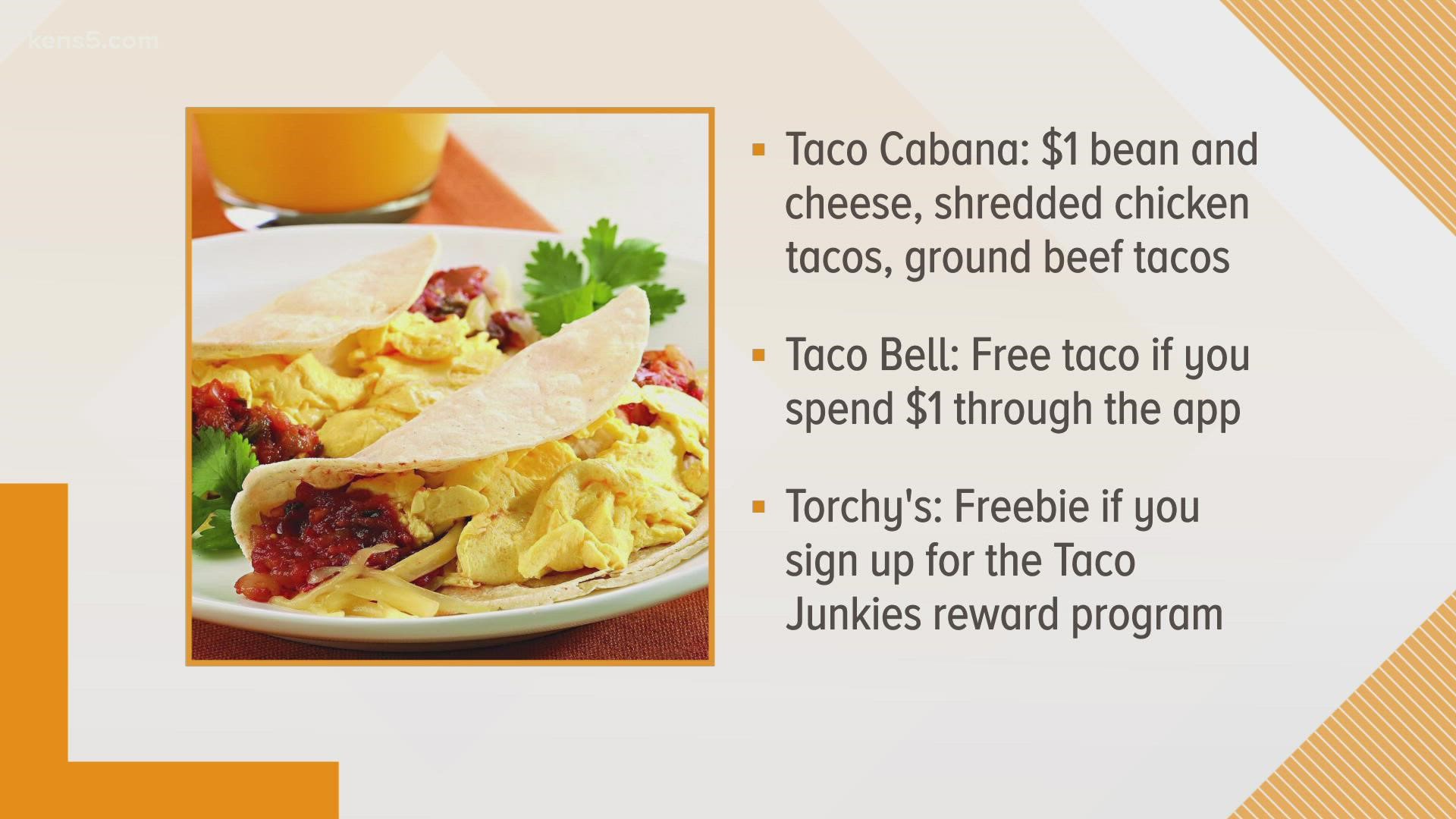 Well, well, well! Looks like it's time to celebrate TACOS! Here are some deals.