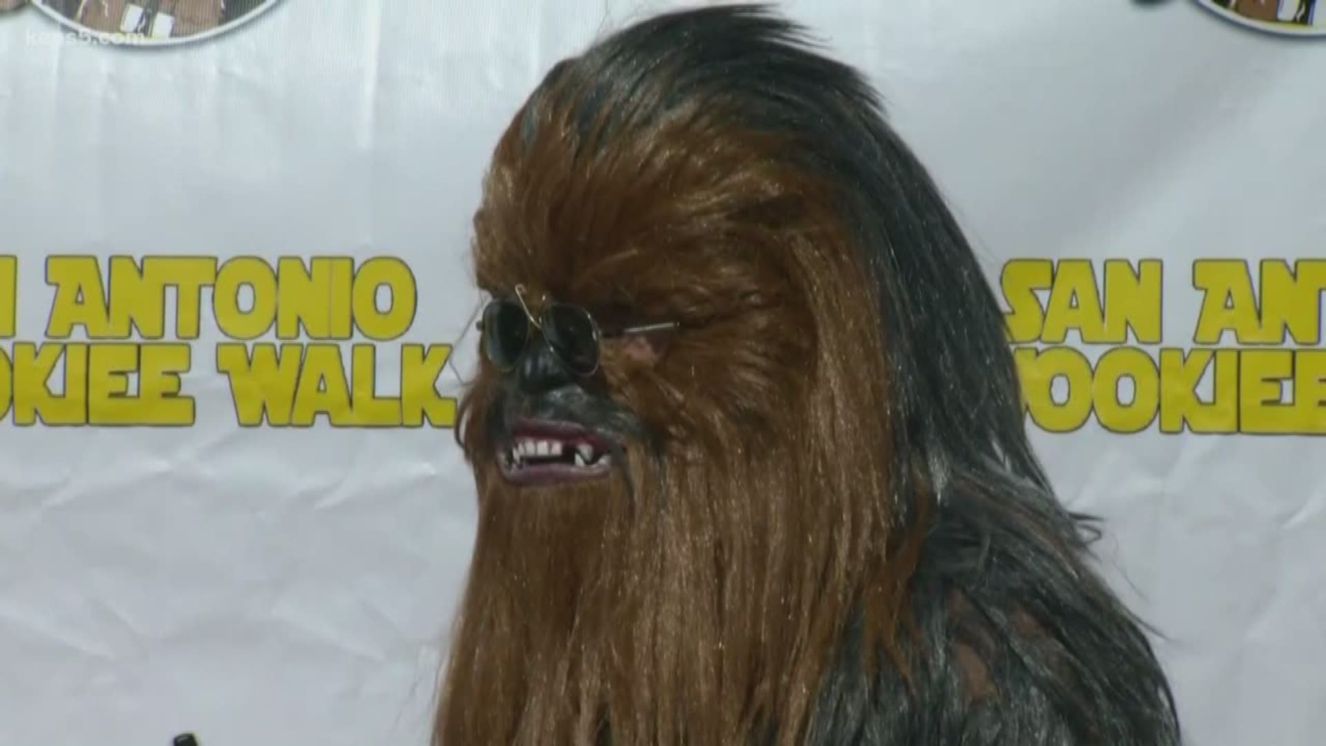 Northwest Vista College held a Saturday event that included a costume design and showing of the "The Last Jedi," while also honoring the late Peter Mayhew.