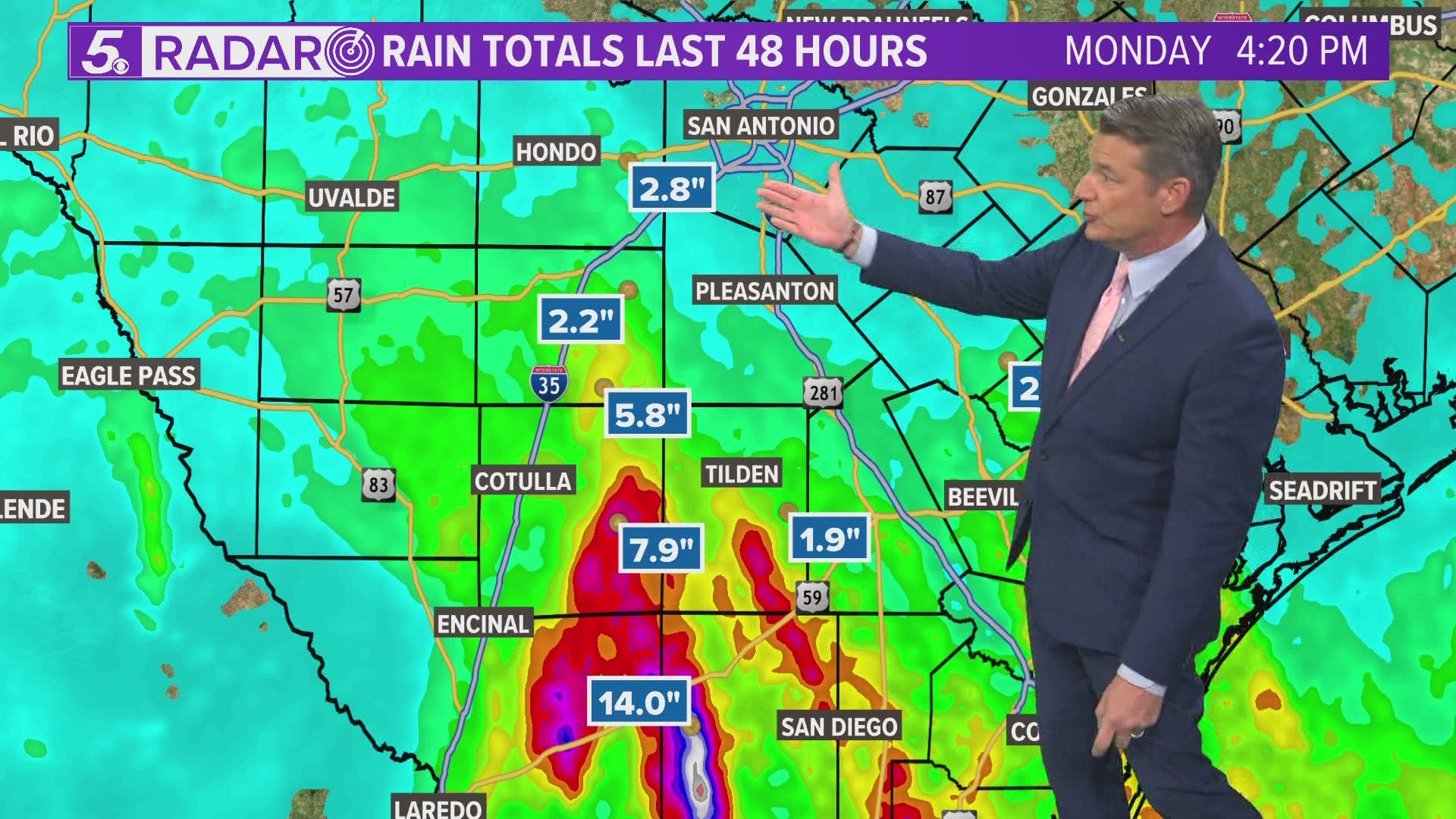 San Antonio Weather on KENS5 in San Antonio