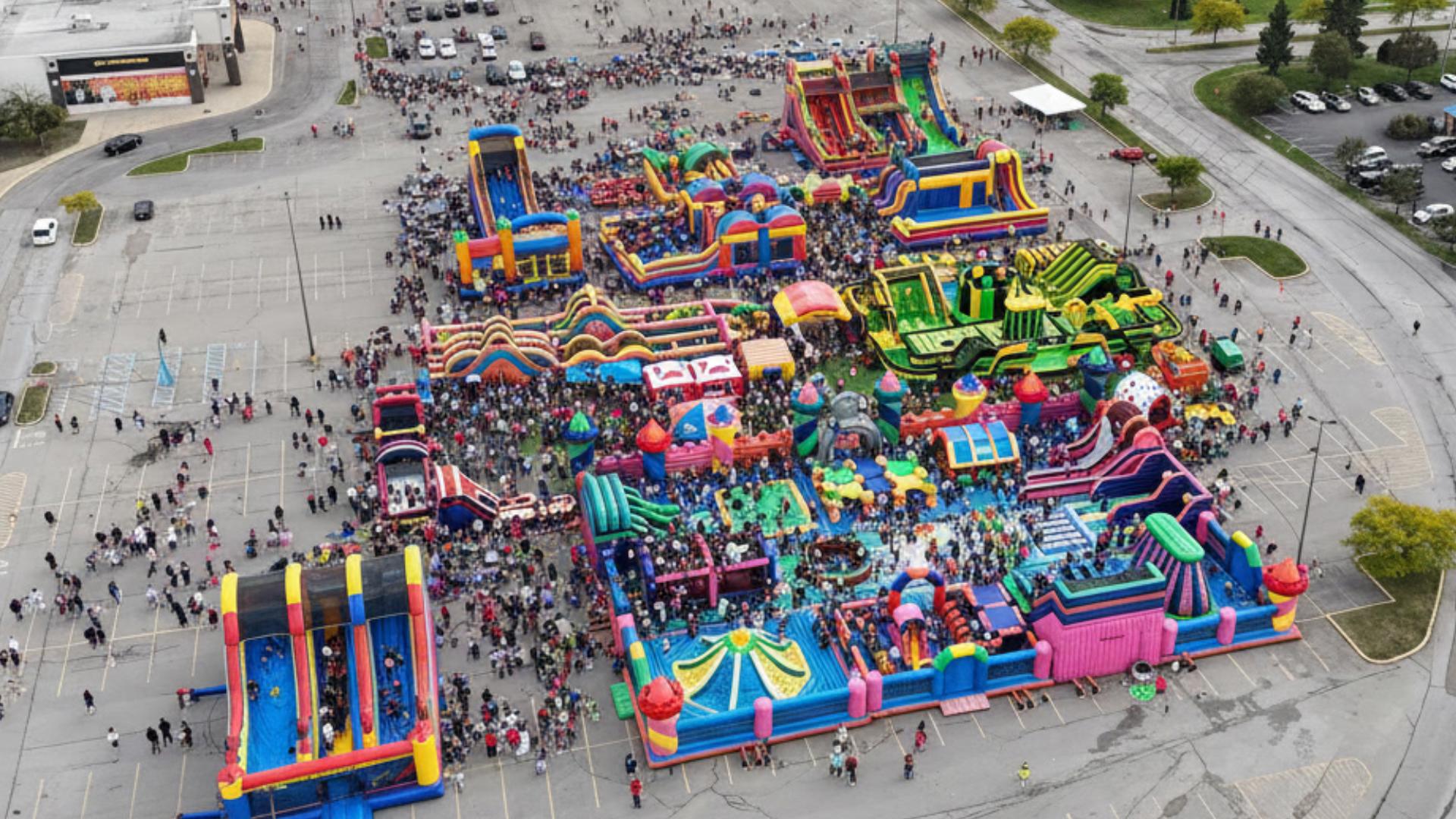 HUGE inflatable park bouncing into San Antonio for Spring Break | kens5.com