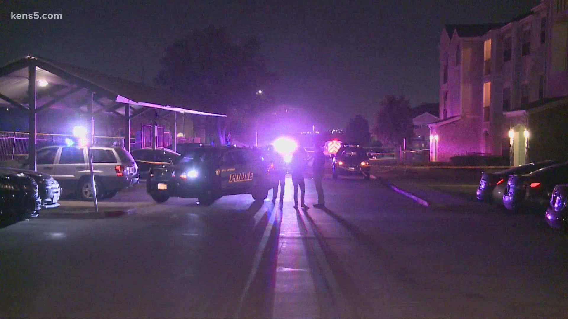 Police are looking for a gunman who shot a woman and girl in a road rage incident overnight.